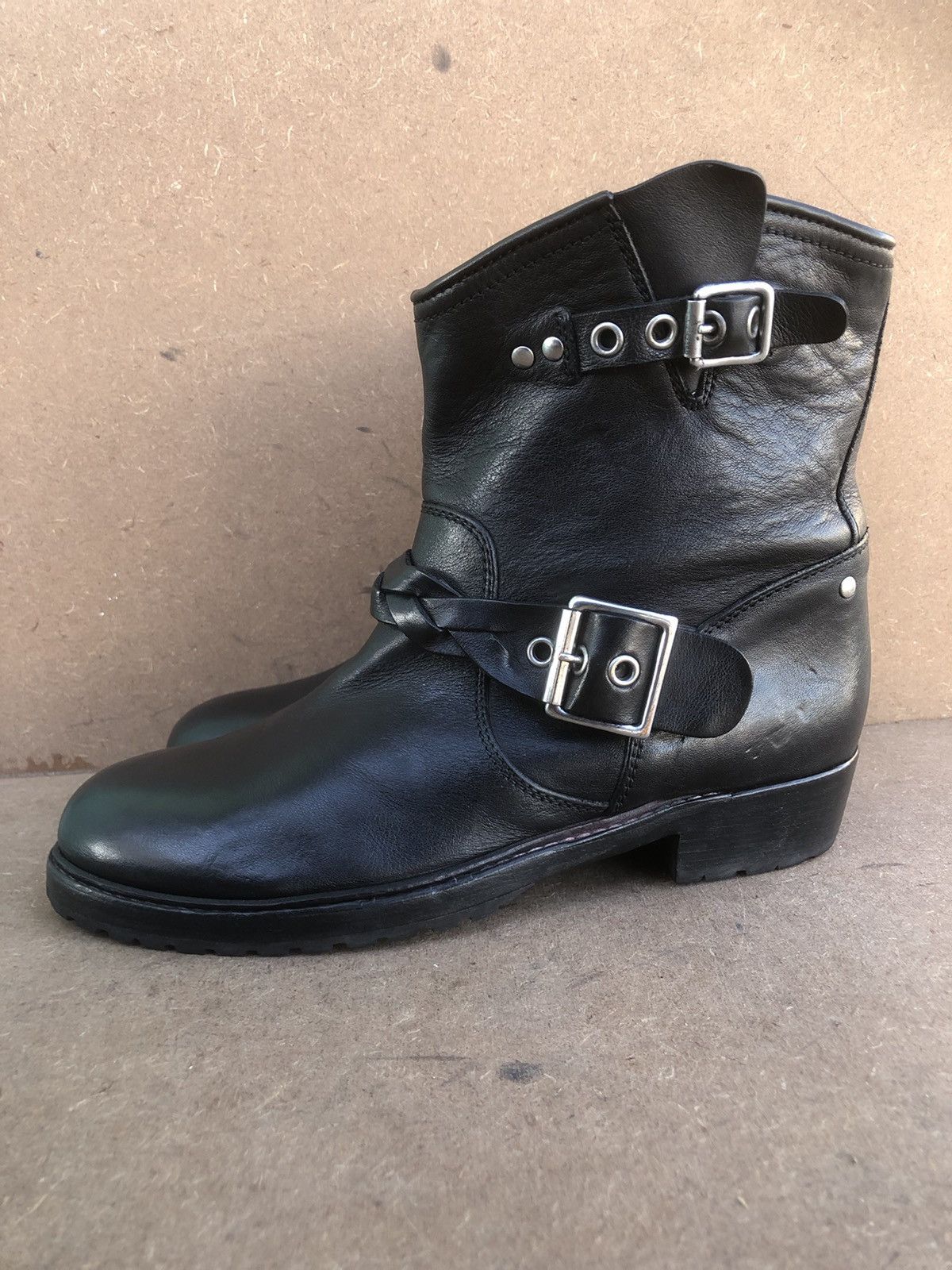 Golden Goose Golden Goose ‘BOOtS’ Black Leather Women’s Boots Size 39 Size US 9 / IT 39 - 2 Thumbnail