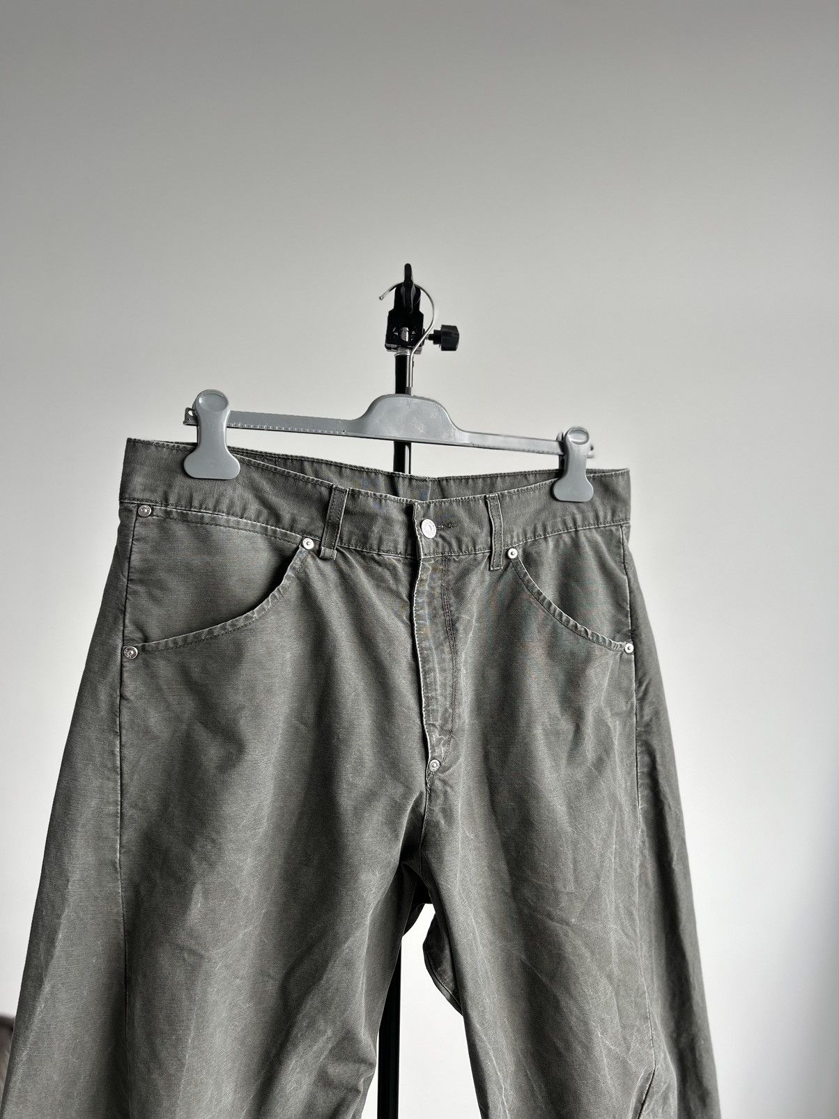Levi's Levi’s Engineered Jeans Gray Wide Leg Zip Hem Pants W34 L34 Size US 34 / EU 50 - 5 Thumbnail