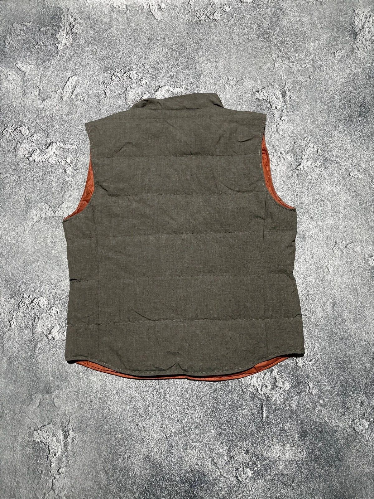 Brunello Cucinelli Vintage Rare Brunello Cucinelli Luxury Gray Down Puffer Vest Size XL / US 12-14 / IT 48-50 - 2 Thumbnail