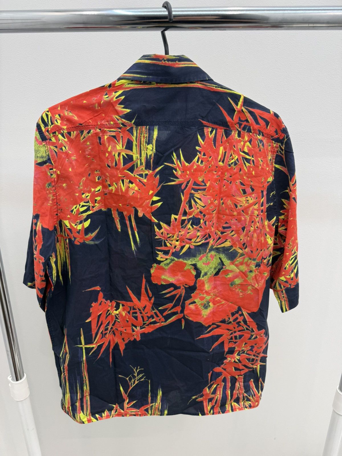 Diesel Diesel Thermal Bamboo Flower Button Shirt Size US M / EU 48-50 / 2 - 2 Thumbnail