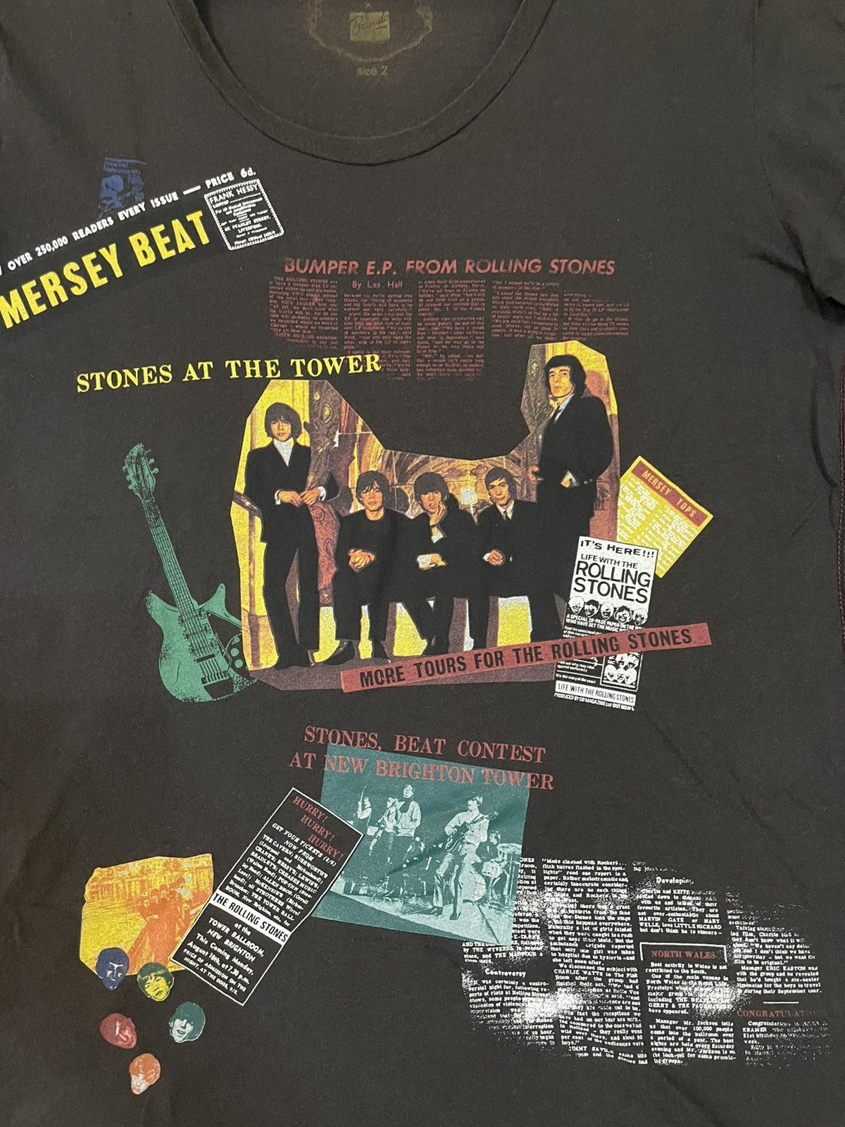 ABAHOUSE The Rolling Stones X Abahouse Size XXS / US 00 / IT 34 - 2 Thumbnail