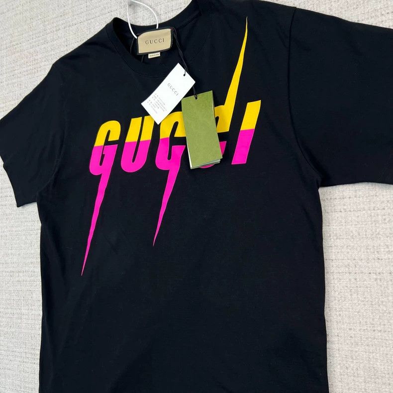 Gucci Gucci SS23 Letter Blade Printed Casual Round Neck Short Sle Size US S / EU 44-46 / 1 - 5 Thumbnail
