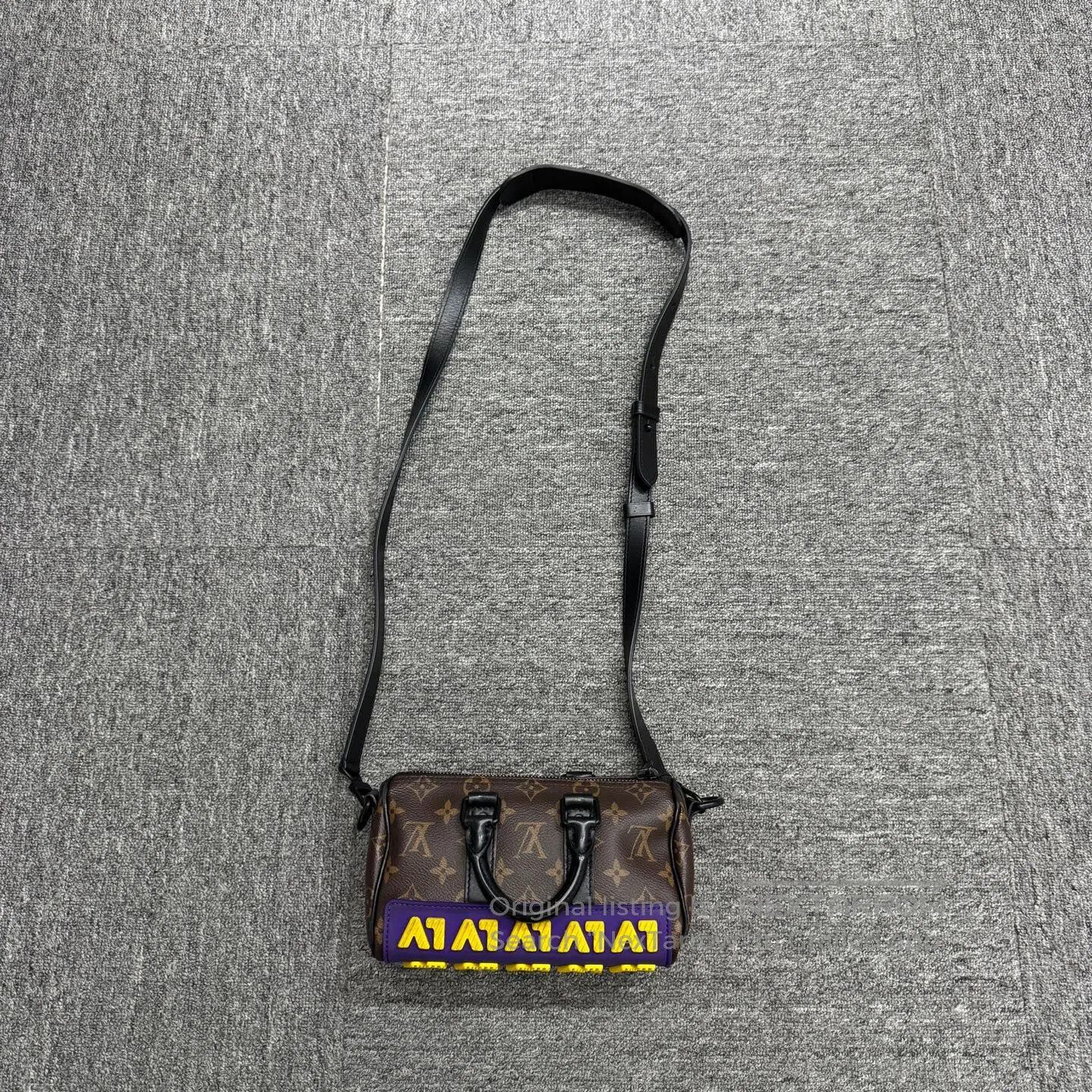 Louis Vuitton Louis Vuitton The stylish Keepall co-branded crossbody bag Size ONE SIZE - 2 Thumbnail