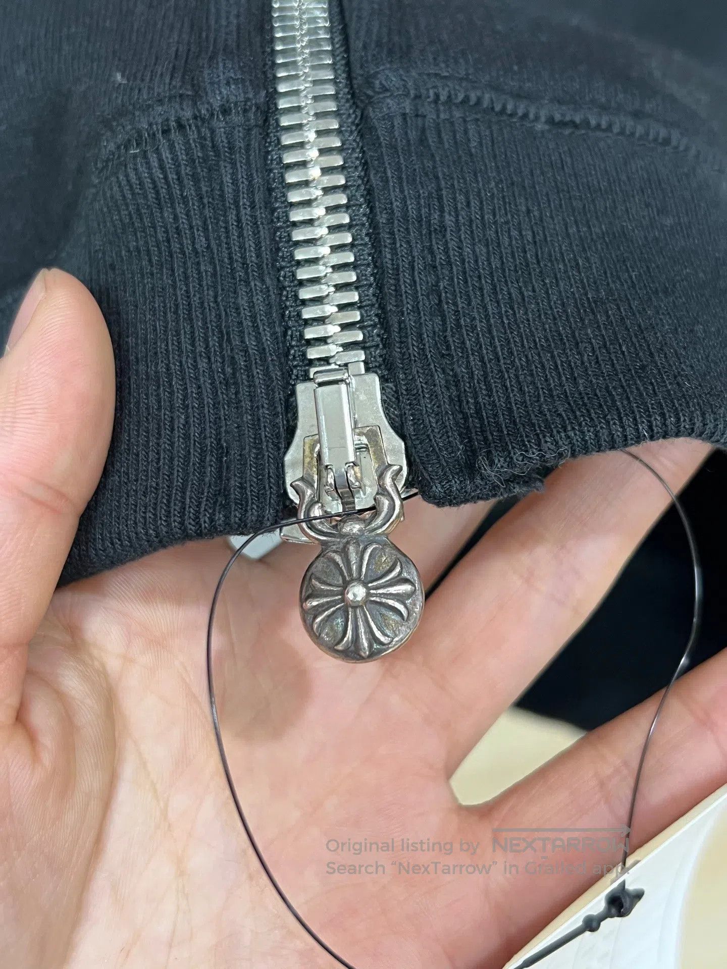 Chrome Hearts CHROME HEARTS Sanskrit Patch Hoodie| Size US L / EU 52-54 / 3 - 4 Thumbnail