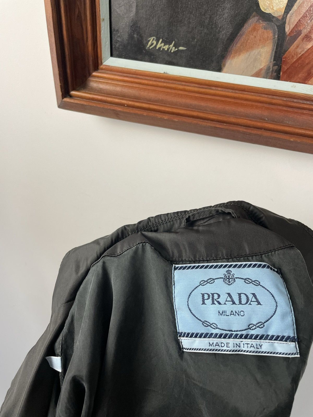 Prada Prada Vintage Nylon Coat Jacket Designer High Quality Rare Size M / US 6-8 / IT 42-44 - 5 Thumbnail