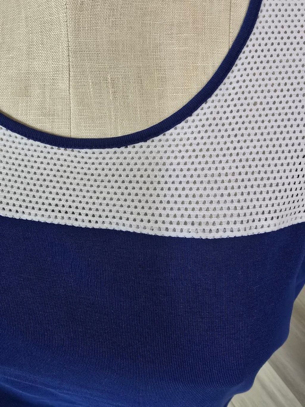 Lauren Ralph Lauren Women's Lauren Ralph Lauren Blue & White Short Sleeve Tee XL Size XL / US 12-14 / IT 48-50 - 6 Thumbnail