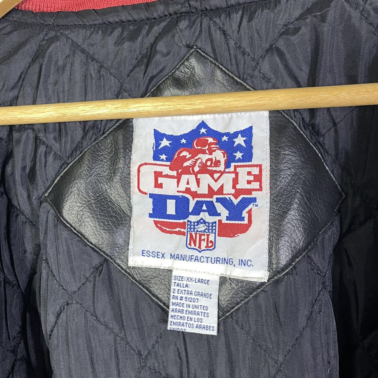 NFL Vintage SF 49ers NFL Embroidery Wool Varsity Leather Jacket Size US XXL / EU 58 / 5 - 12 Thumbnail