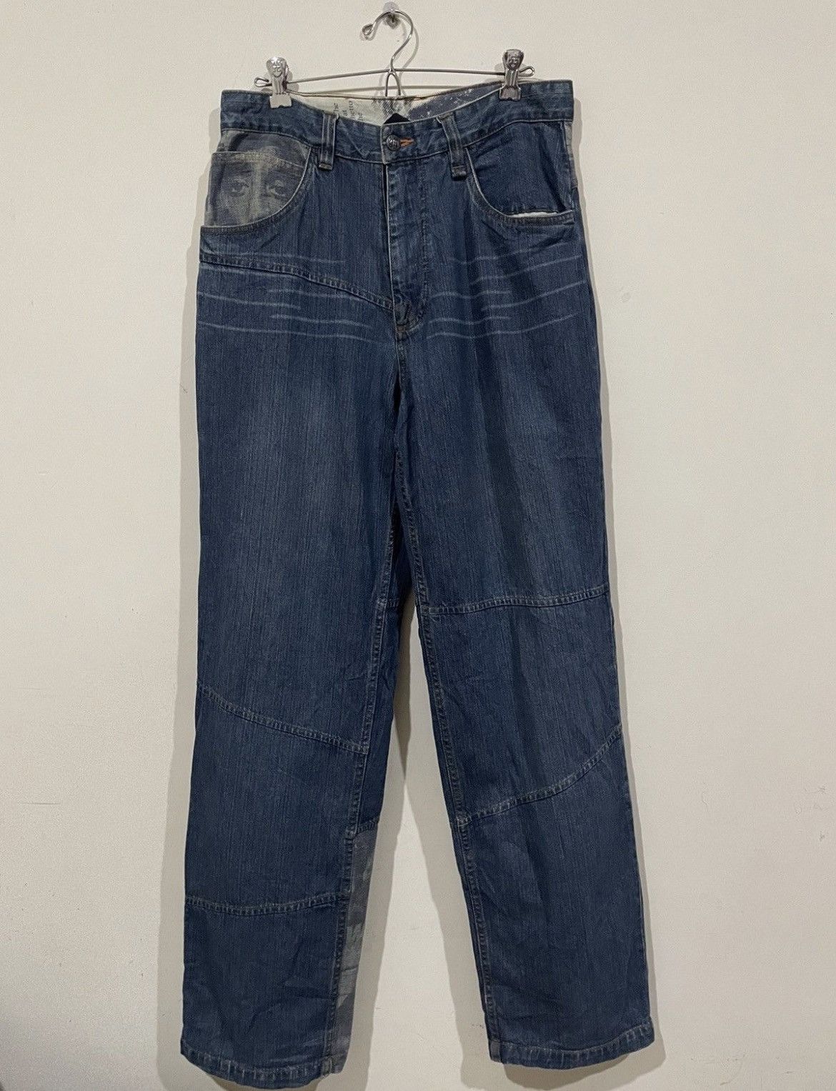 Rap Tees Vintage Tupac Shakur Baggy Jeans Size US 32 / EU 48 - 3 Thumbnail
