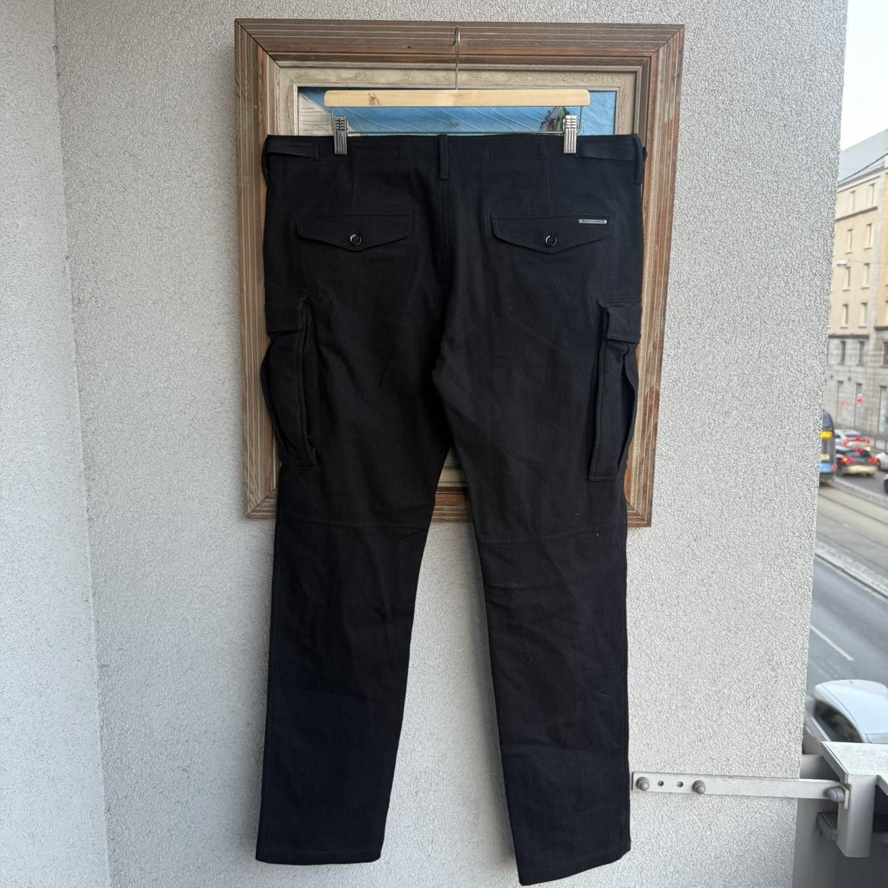 Burberry Burberry Pure Wool Trousers Cargo Black Size US 36 / EU 52 - 2 Thumbnail