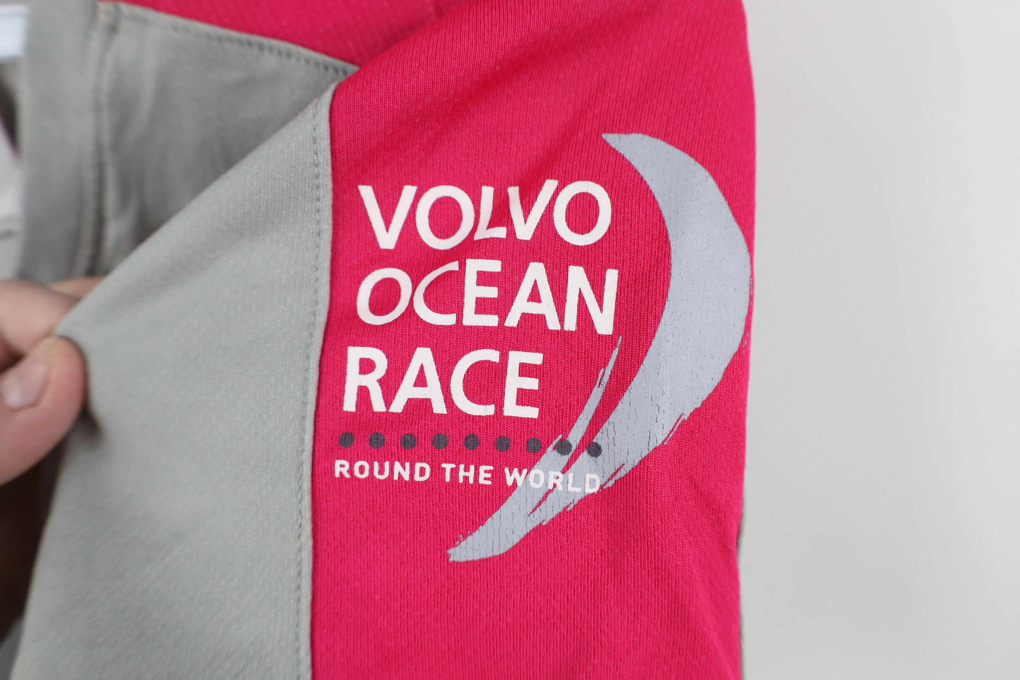 Helly Hansen × Vintage Helly Hansen of Life Volvo Ocean Race V-Neck T-Shirt Gray Size XL / US 12-14 / IT 48-50 - 9 Thumbnail