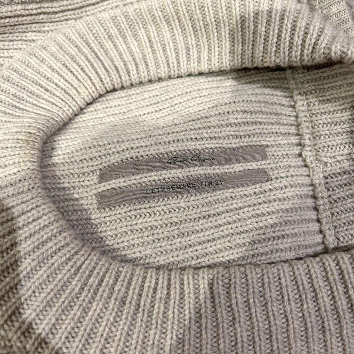 Rick Owens Rick Owens Gethsemane FW21 Deconstructed Unisex Sweater Size US S / EU 44-46 / 1 - 5 Thumbnail