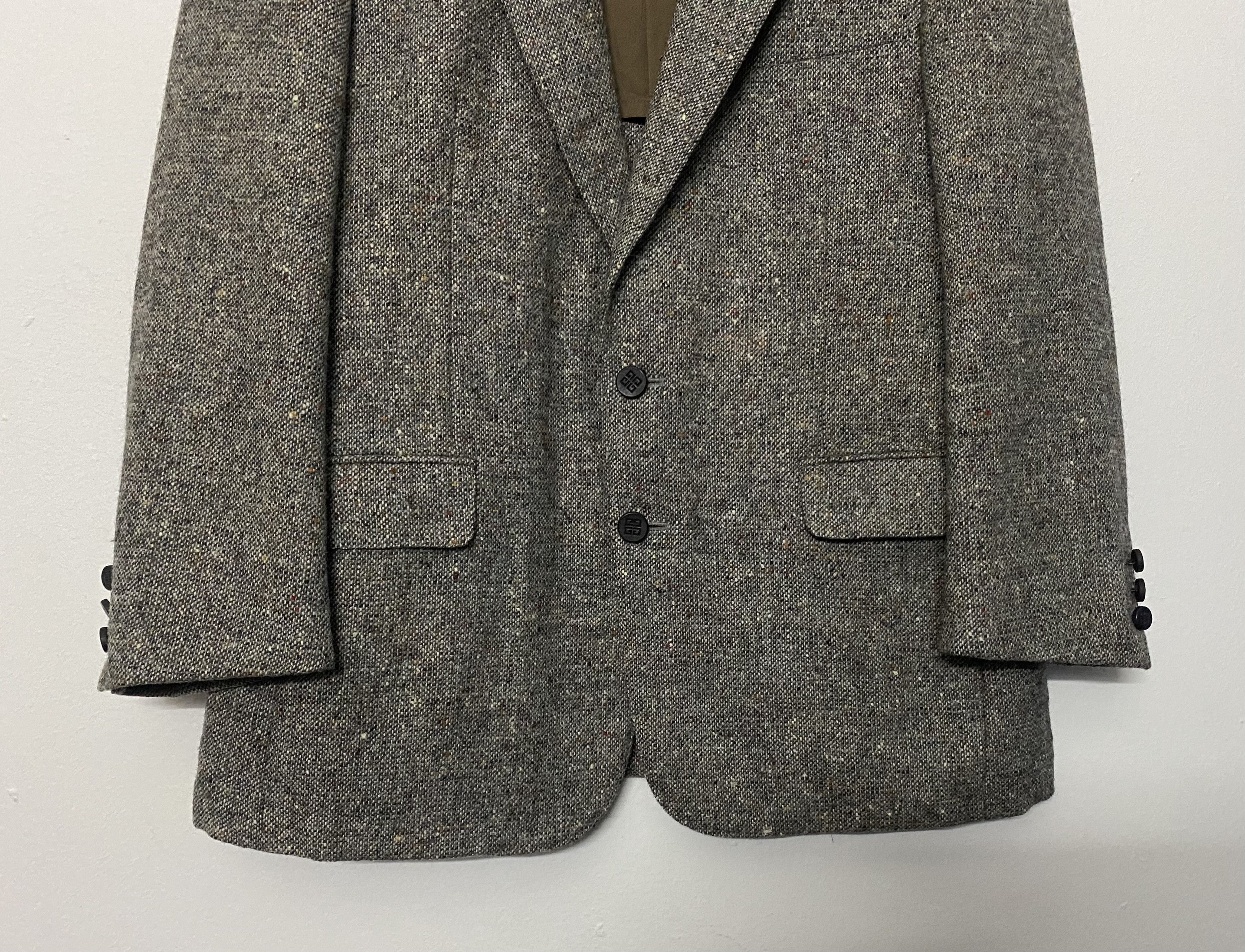 Givenchy Givenchy Tweed Wool Blazer Speckled Two-Button Coat Jacket Size US M / EU 48-50 / 2 - 5 Thumbnail