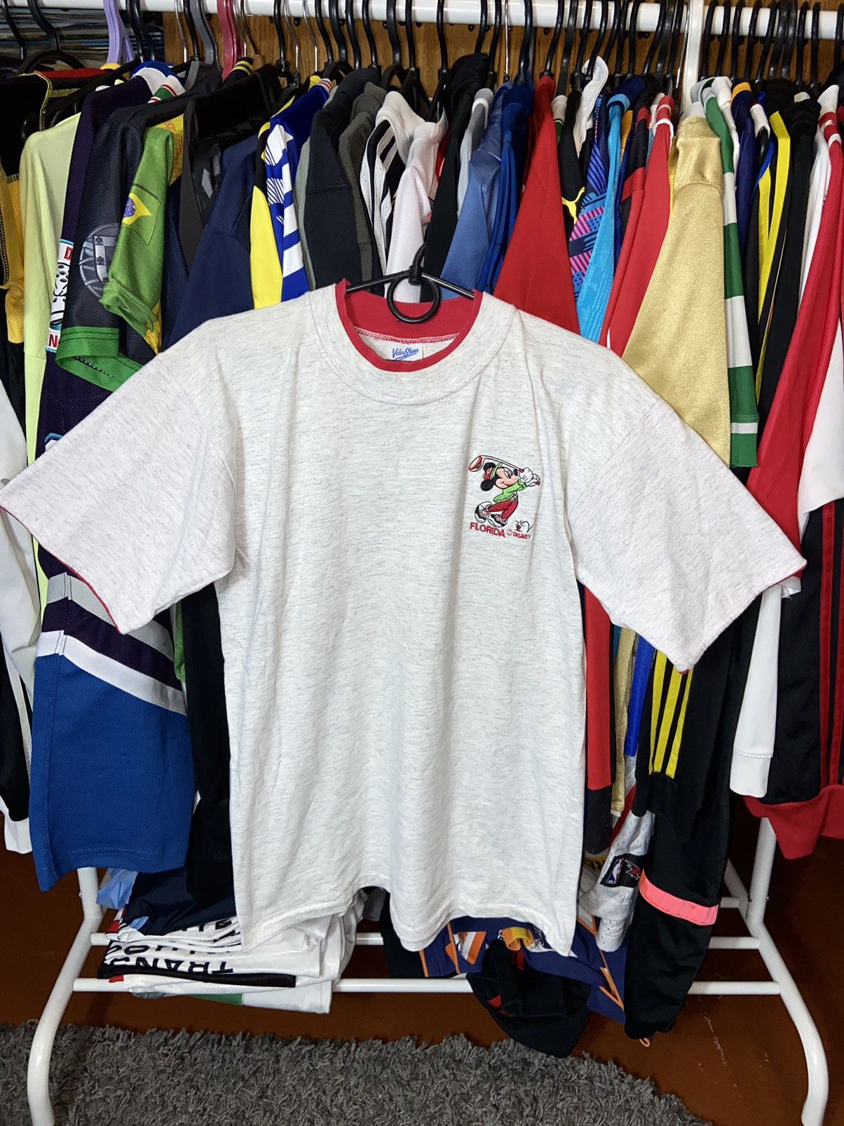 Mickey Mouse × Vintage VINTAGE FADED 90s MICKEY MOUSE GOLF MOVIE FLORIDA USA SHIRT Size US M / EU 48-50 / 2 - 1 Thumbnail