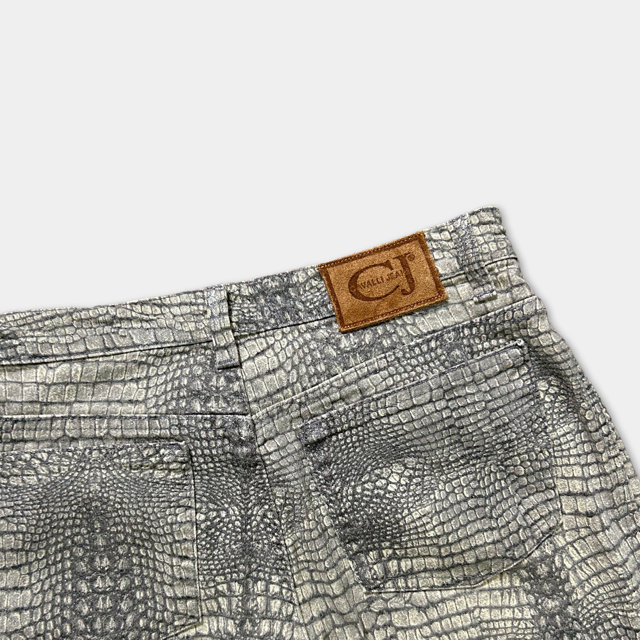 Just Cavalli Just Cavalli 00's Snakeskin Pants Size US 28 / EU 44 - 5 Thumbnail