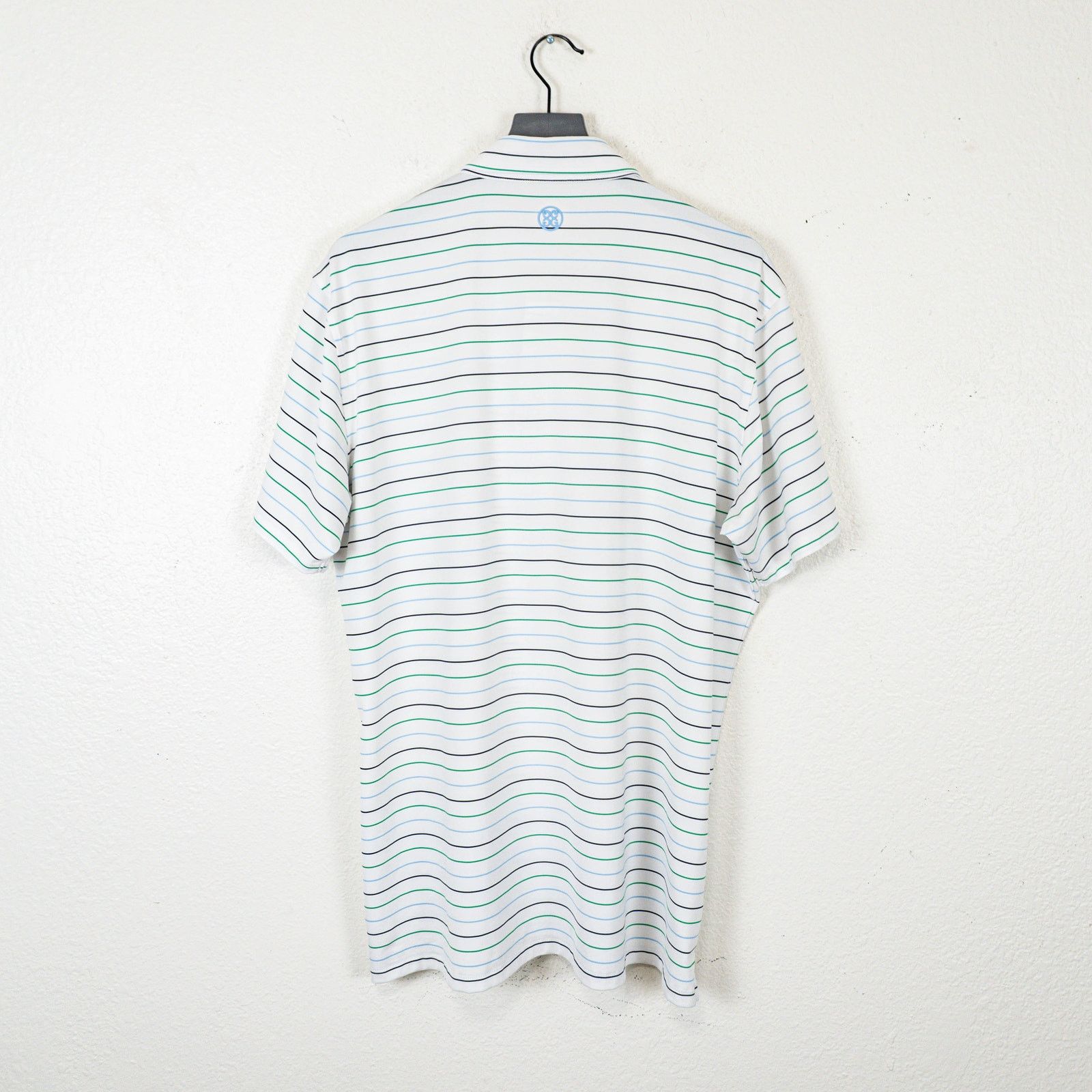 G/FORE G/FORE Golf Tech Polo Shirt White striped Size XL Size US XL / EU 56 / 4 - 5 Thumbnail