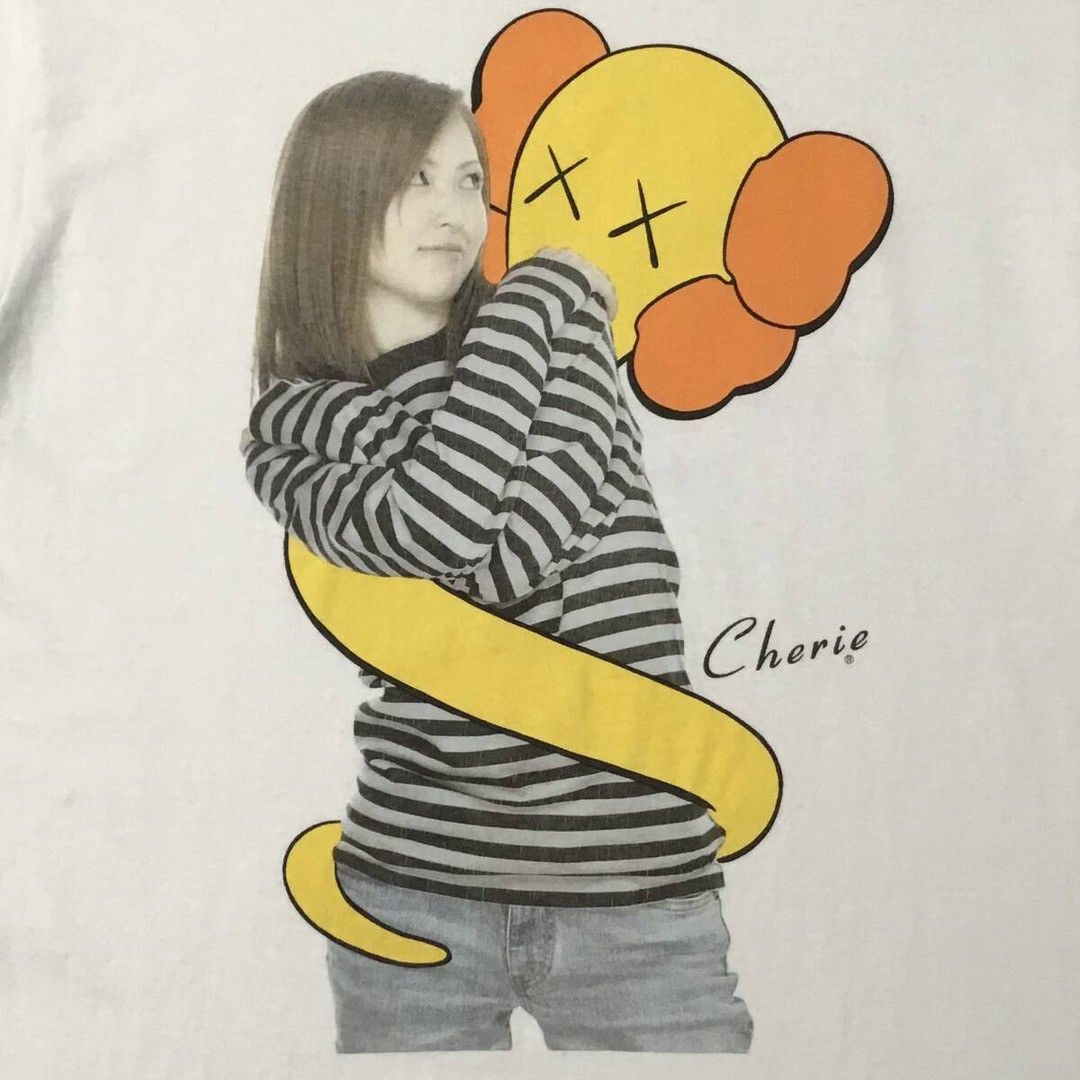 Bape × Kaws BAPE sounds × kaws × cherie bendy T-shirt a bathing ape NIGO Size US M / EU 48-50 / 2 - 2 Thumbnail