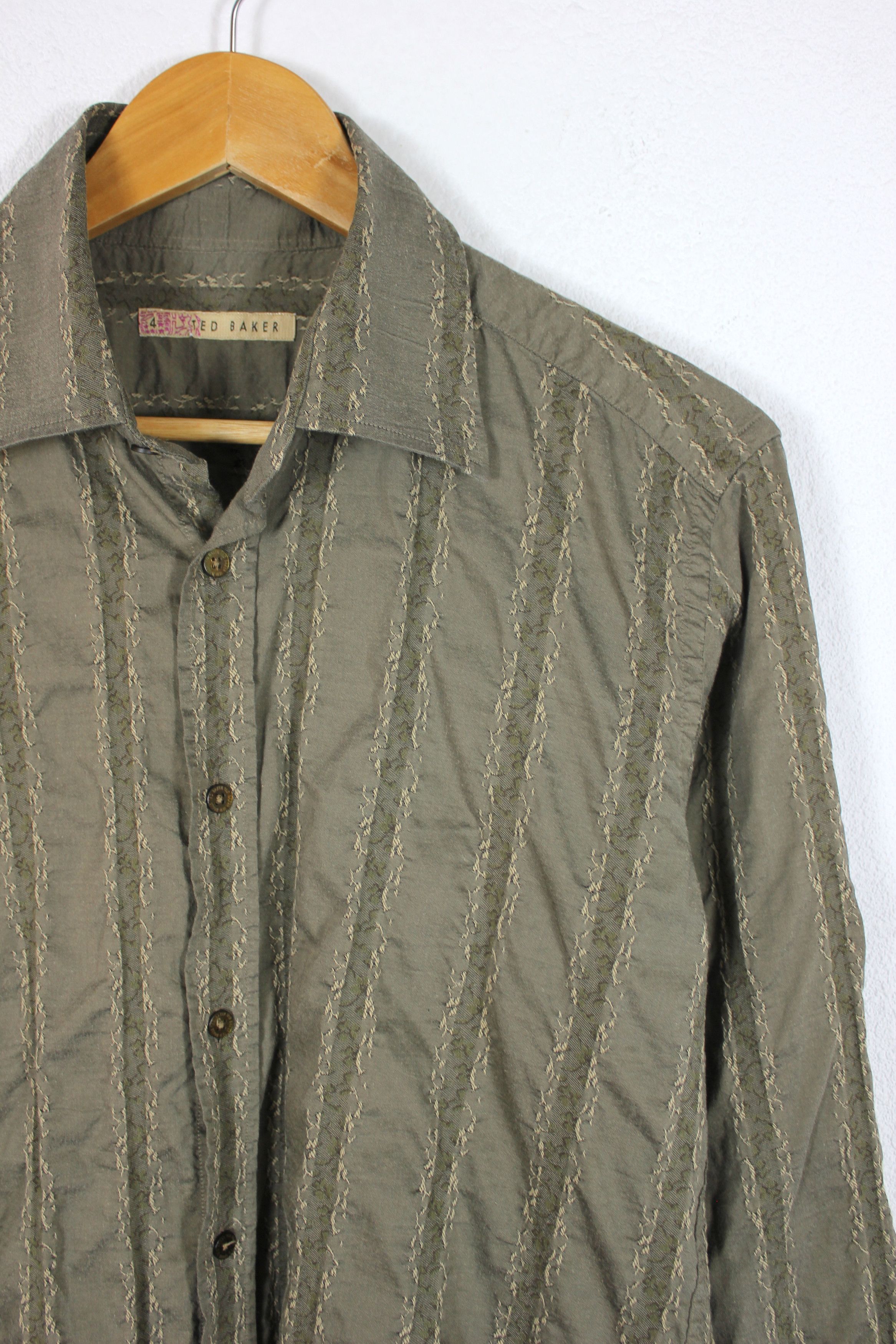 Ted Baker Ted Baker Shirt Size 4 Size US L / EU 52-54 / 3 - 2 Thumbnail