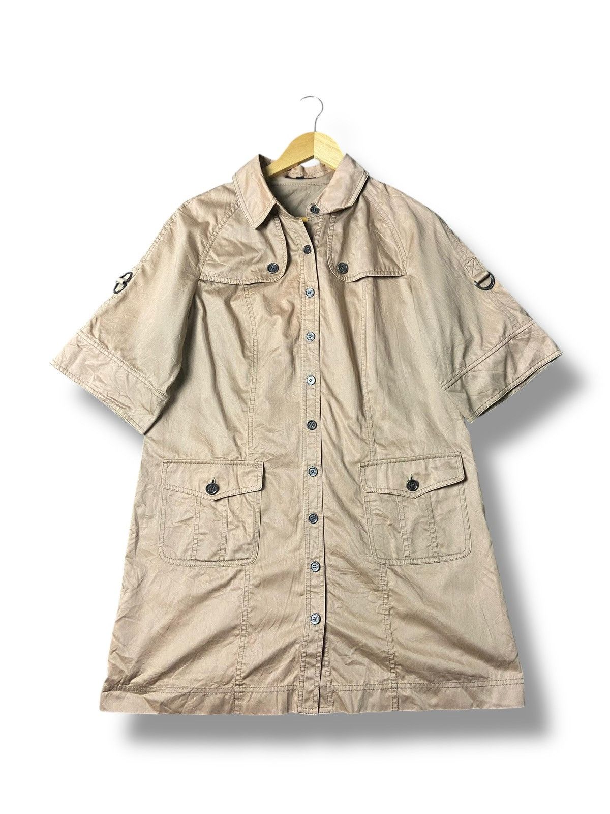 Burberry Burberry London One Piece Shirt Jacket (165) Size S / US 4 / IT 40 - 1 Thumbnail