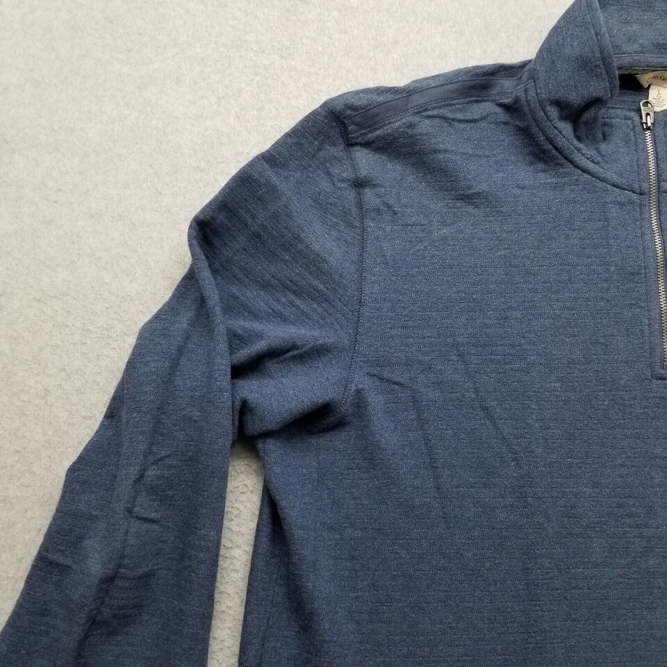 Calvin Klein Calvin Klein Sweater Men Large Pullover Mock Neck Zip Casual Size US L / EU 52-54 / 3 - 6 Thumbnail