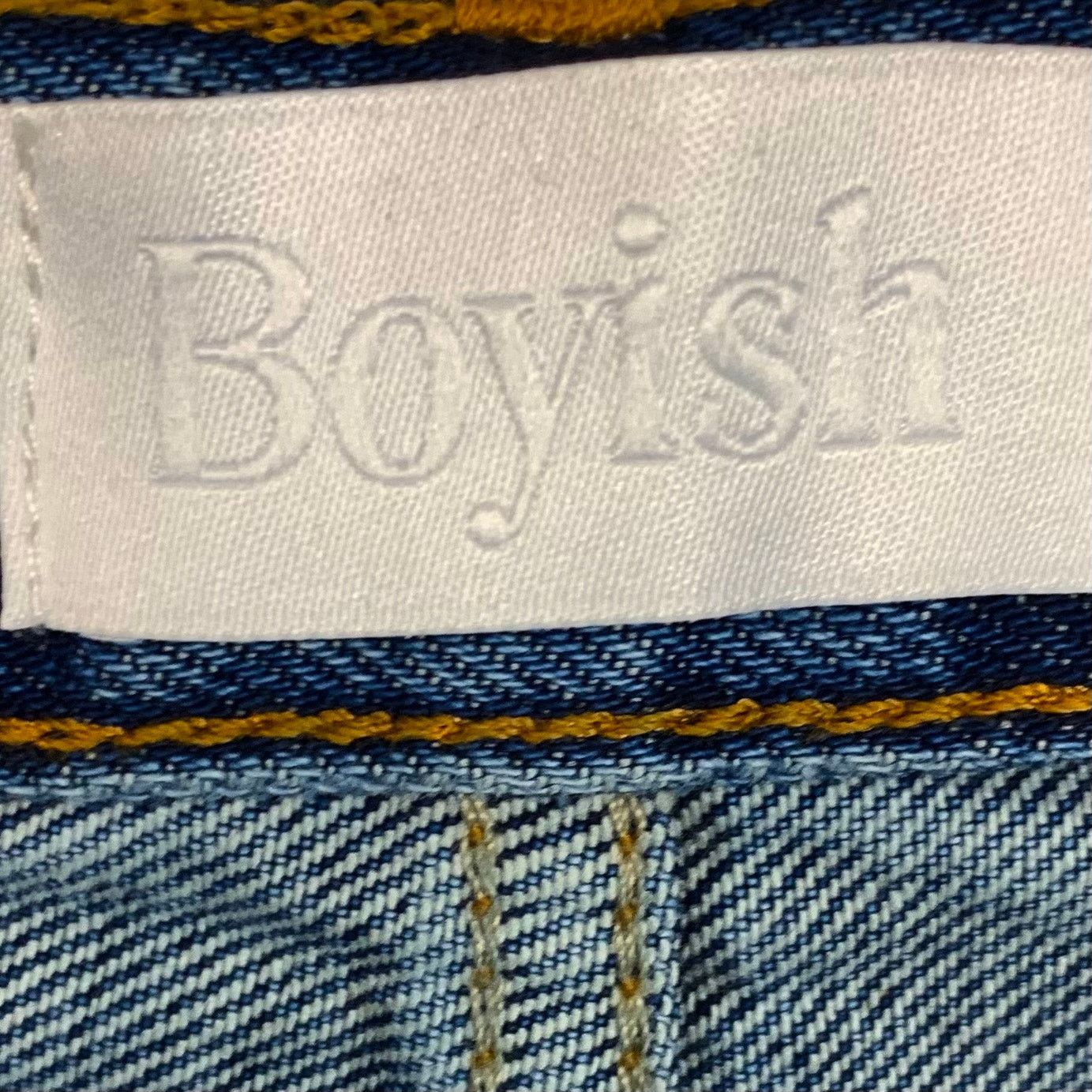 Boyish Boyish Tommy High Rise Straight Denim Jeans Button Fly 25 Size 25" / US 0 / IT 36 - 15 Thumbnail