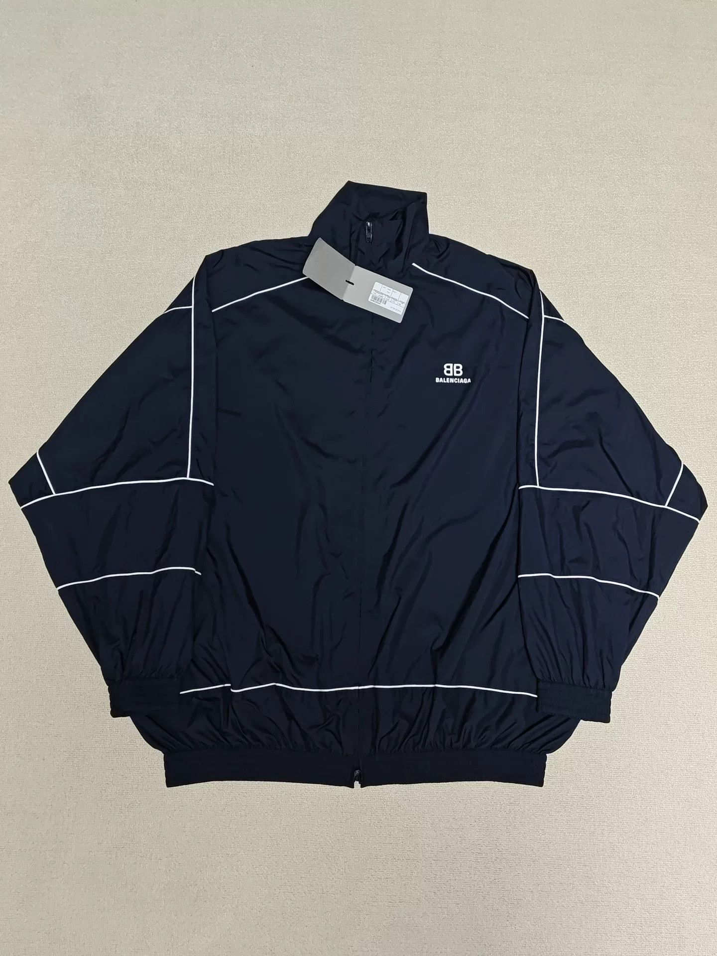 Balenciaga Balenciaga Sportyb Double B Zip Jacket Size XS / US 0-2 / IT 36-38 - 1 Thumbnail
