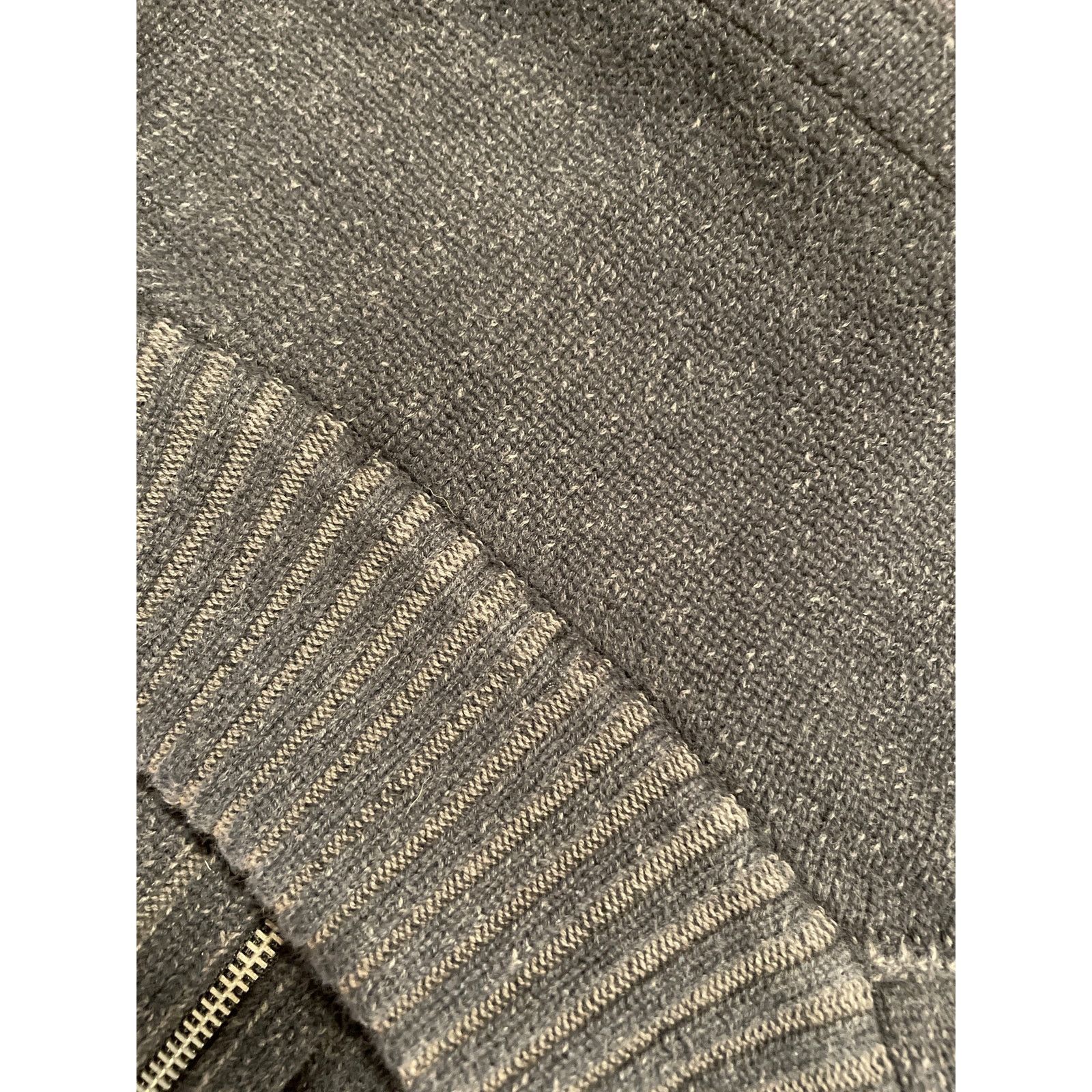 Calvin Klein Calvin Klein Jeans Zip Front Cotton Grey Knit Sweater L Size US L / EU 52-54 / 3 - 10 Thumbnail