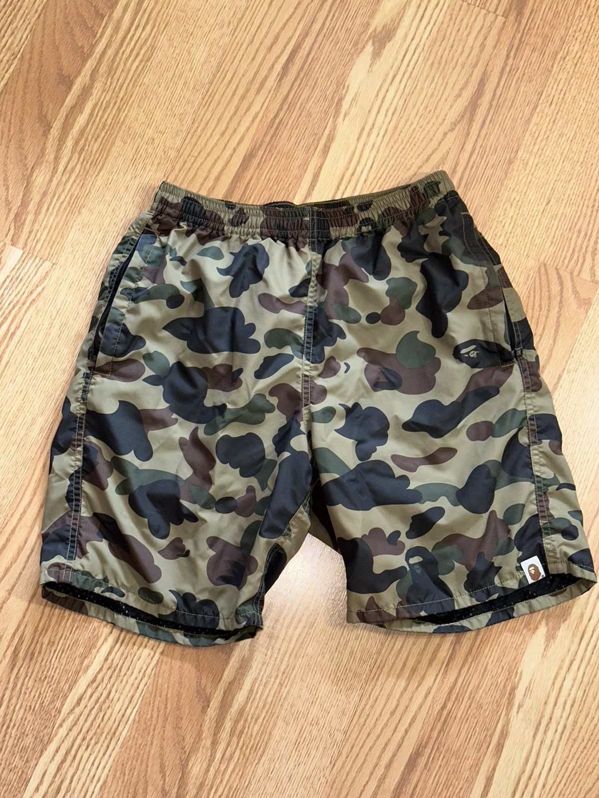 Bape BAPE CAMO ABC SWIM SHORTS SIZE S Size US 29 - 1 Thumbnail