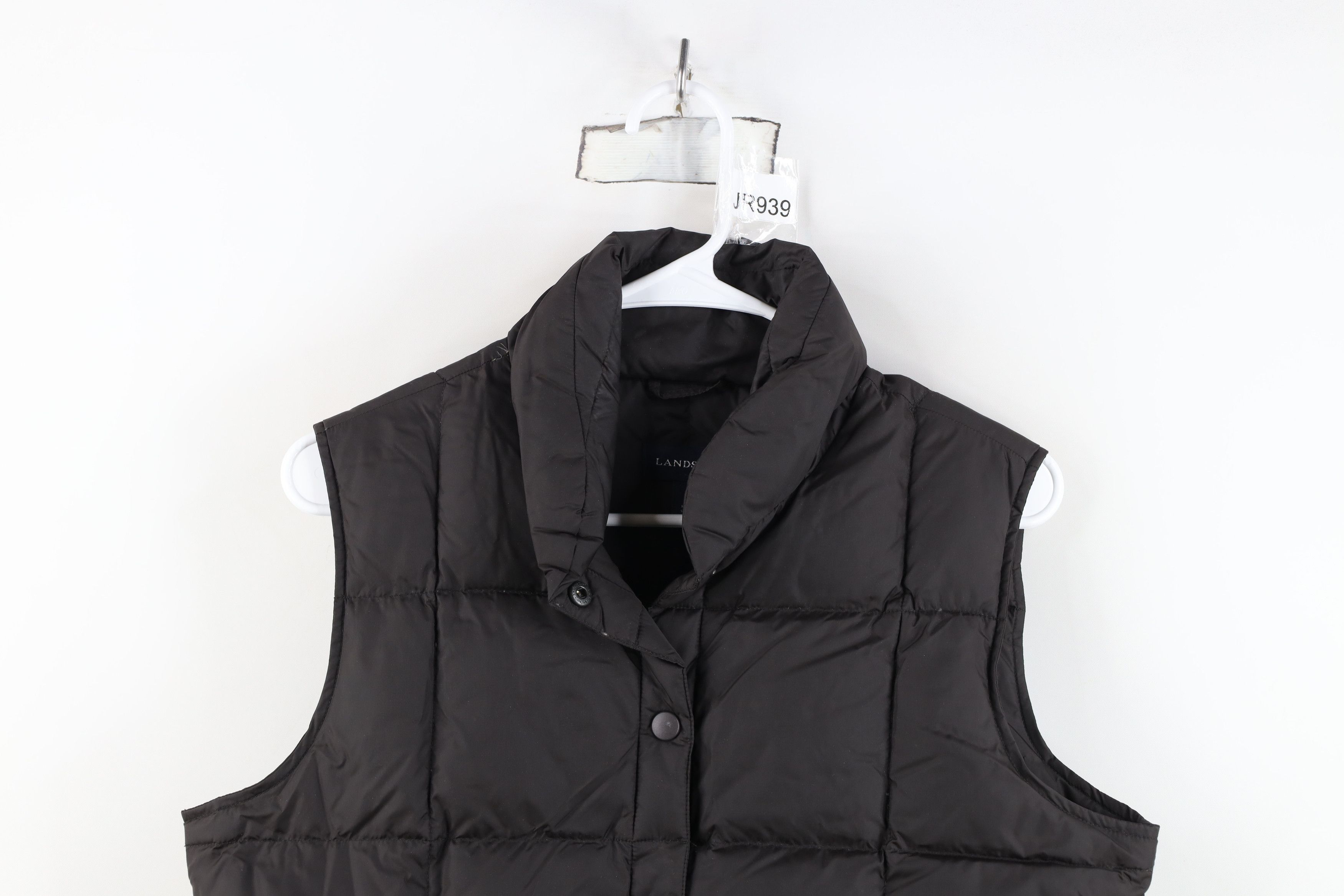 Lands' End Vintage Lands End Duck Down Puffer Vest Jacket Dark Brown Size S / US 4 / IT 40 - 2 Thumbnail