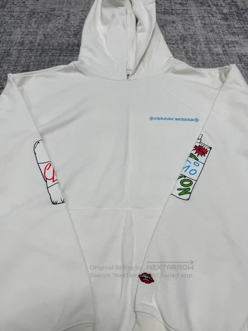 Chrome Hearts CHROME HEARTS Size XL Graffiti hooded sweater Size US XL / EU 56 / 4 - 4 Thumbnail