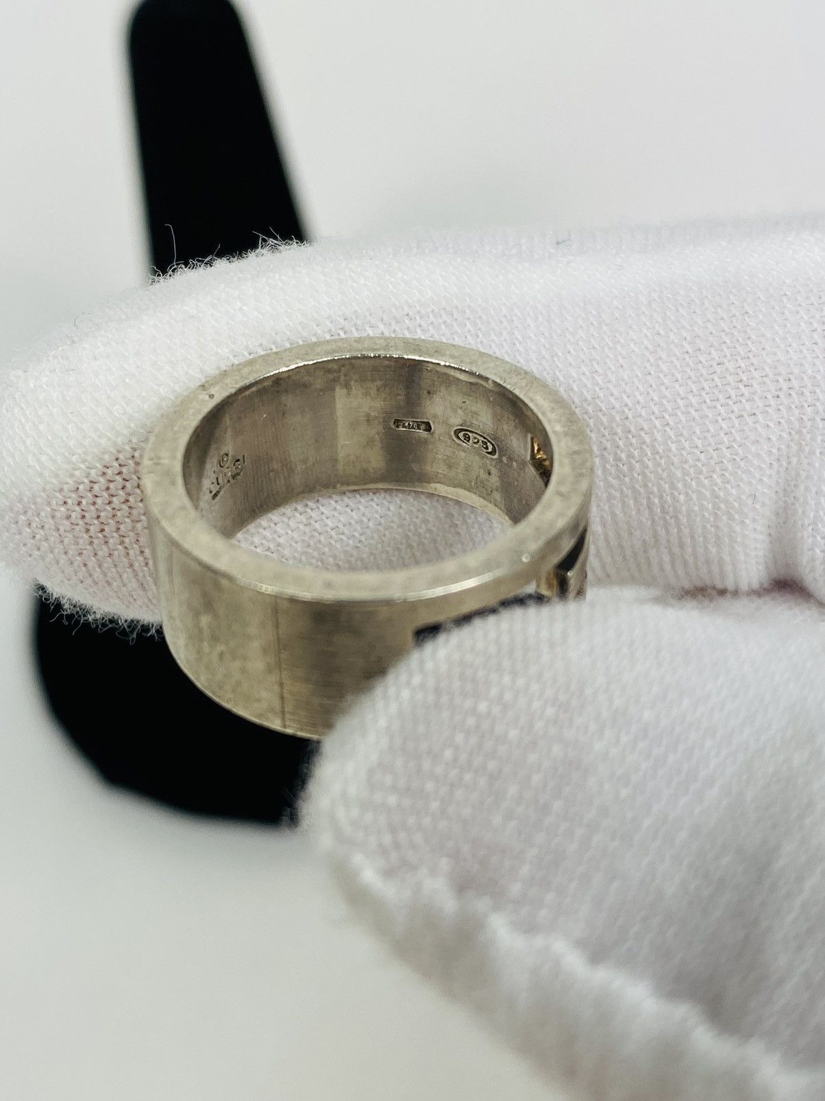 Gucci Gucci .925 Silver G Ring Size IT 8 Size ONE SIZE - 5 Thumbnail