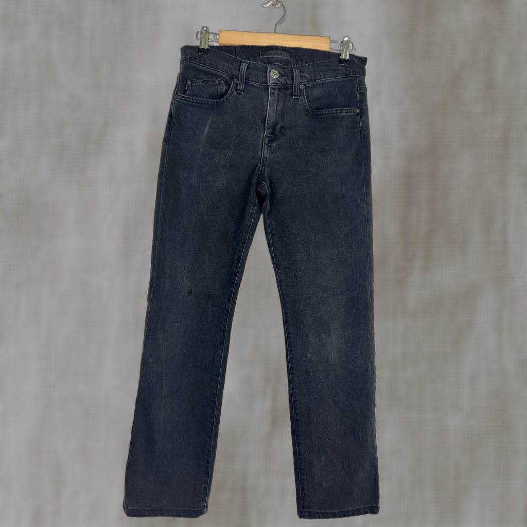 Vintage Joes Jeans Mens Jeans 29x28 Black Straight Narrow Denim Jeans Size US 29 - 1 Thumbnail