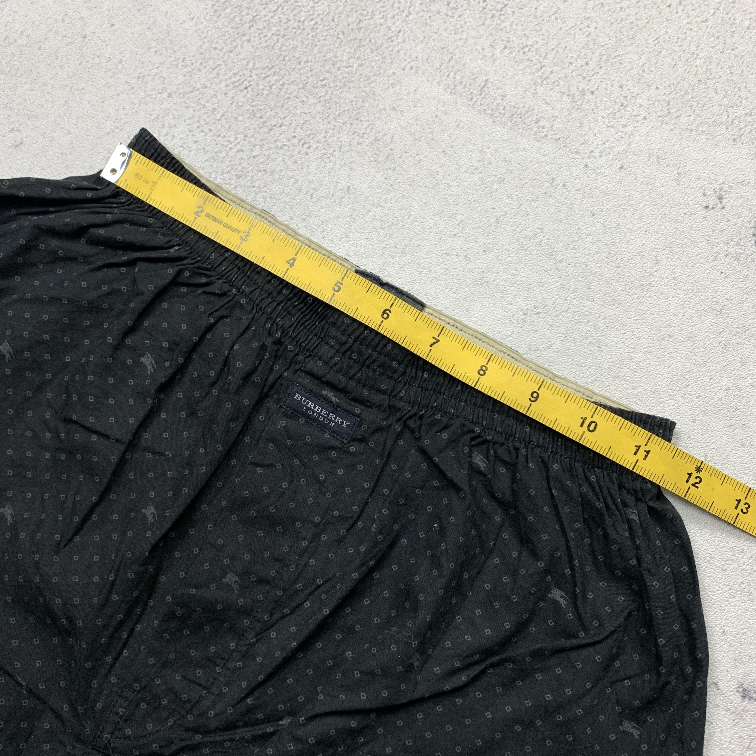 Burberry Burberry Boxer Short Pants Overprint Logo Underwear Size US 30 / EU 46 - 6 Thumbnail