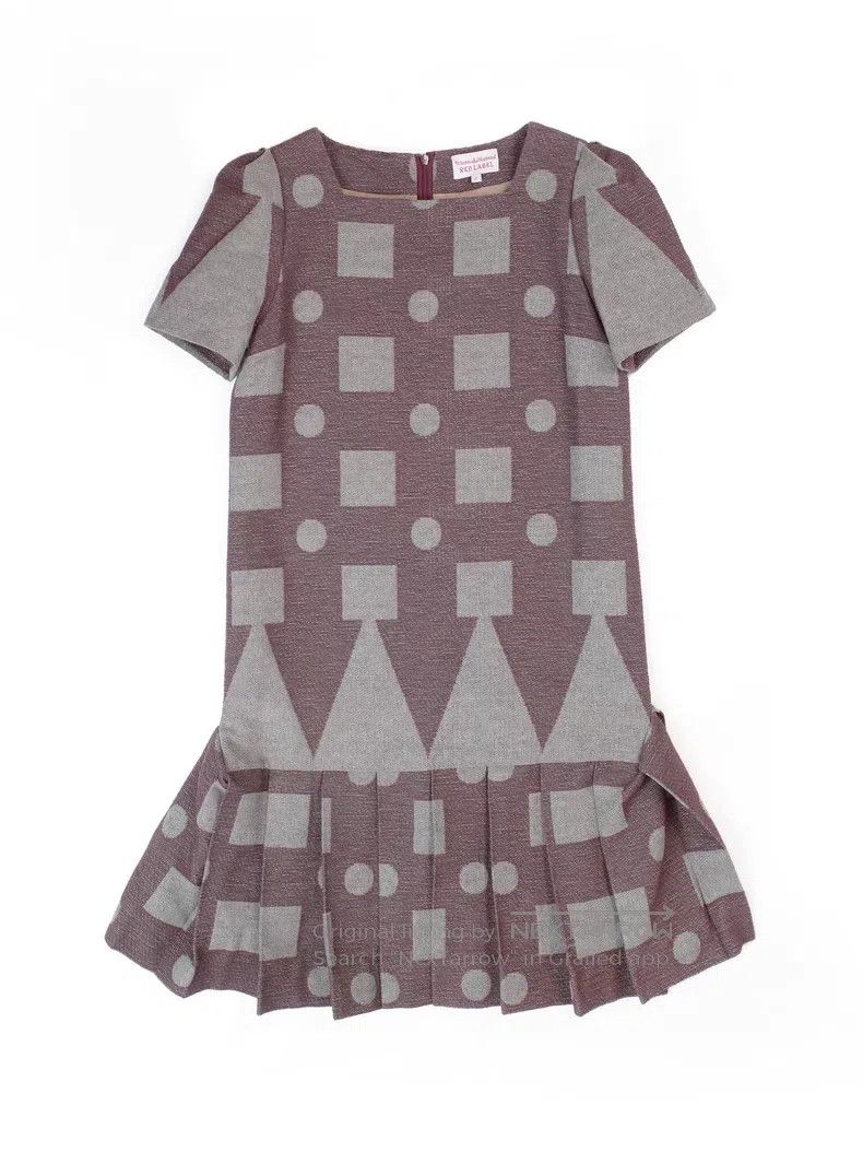 Vivienne Westwood Vivienne Westwood Geometric pattern polka dot burgundy cot Size M / US 6-8 / IT 42-44 - 1 Thumbnail