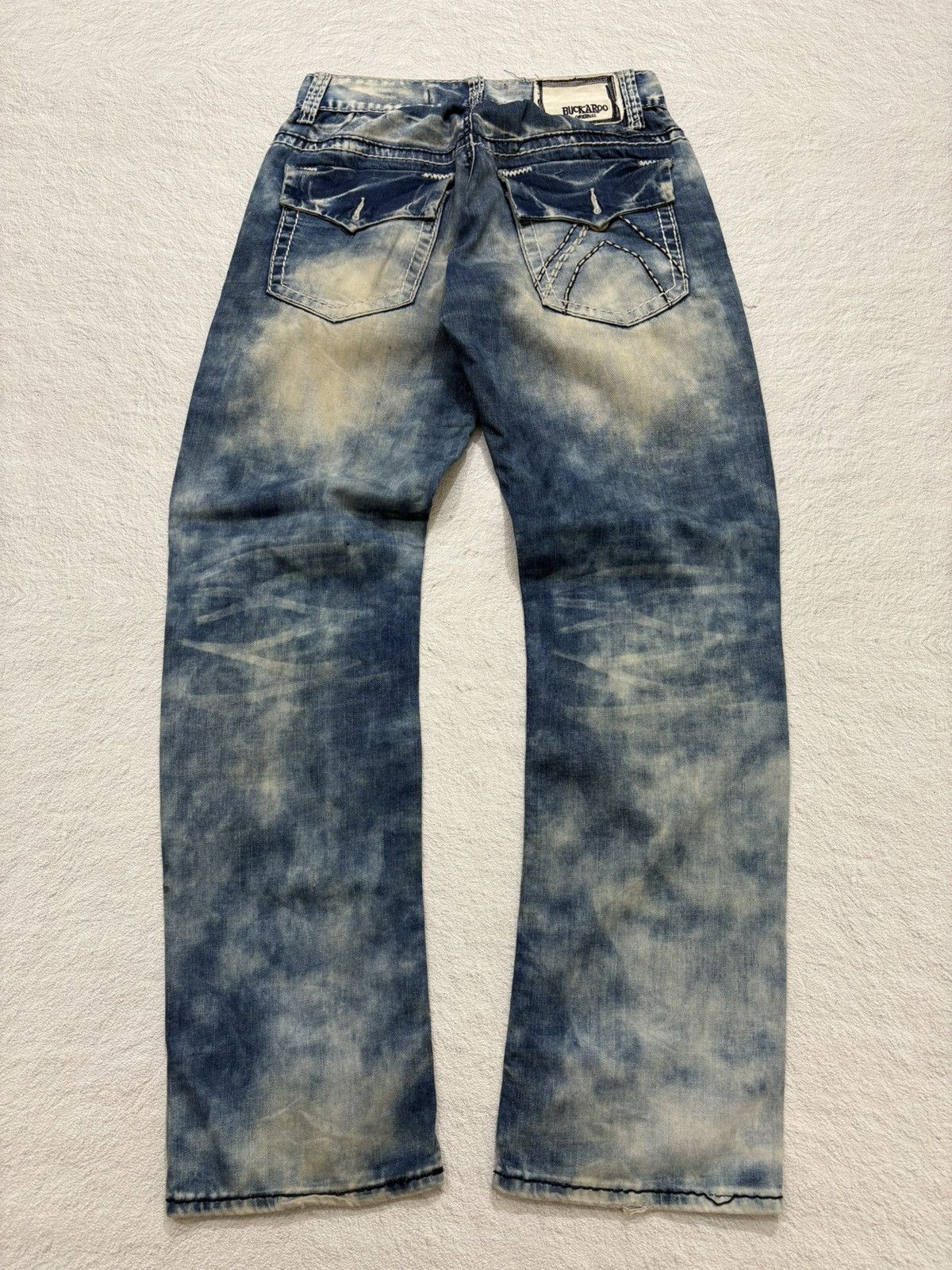 Hysteric Glamour × If Six Was Nine × Le Grande Bleu (L.G.B.) 2000s buckaro japan acid wash denim Y2k style Size US 29 - 7 Thumbnail
