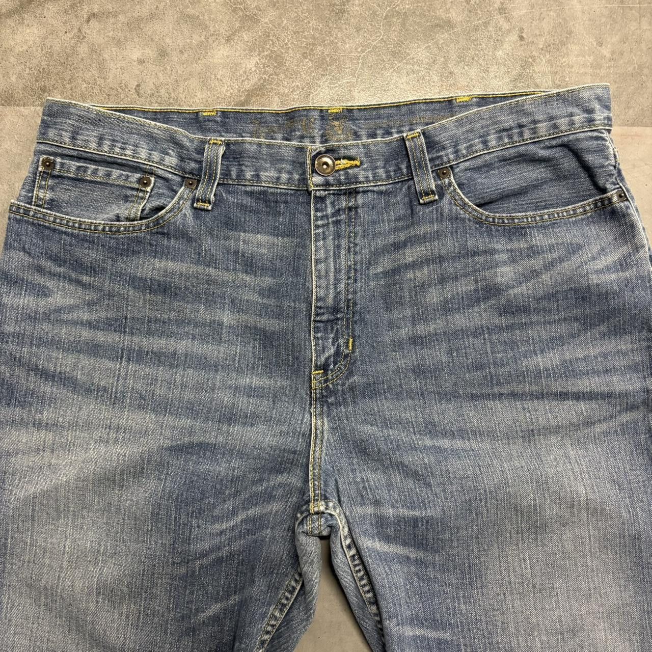 Vintage Crazy Vintage Y2K/2000s Baggy Grunge Wideleg Medium Wash Denim Jeans! Size US 38 / EU 54 - 5 Thumbnail