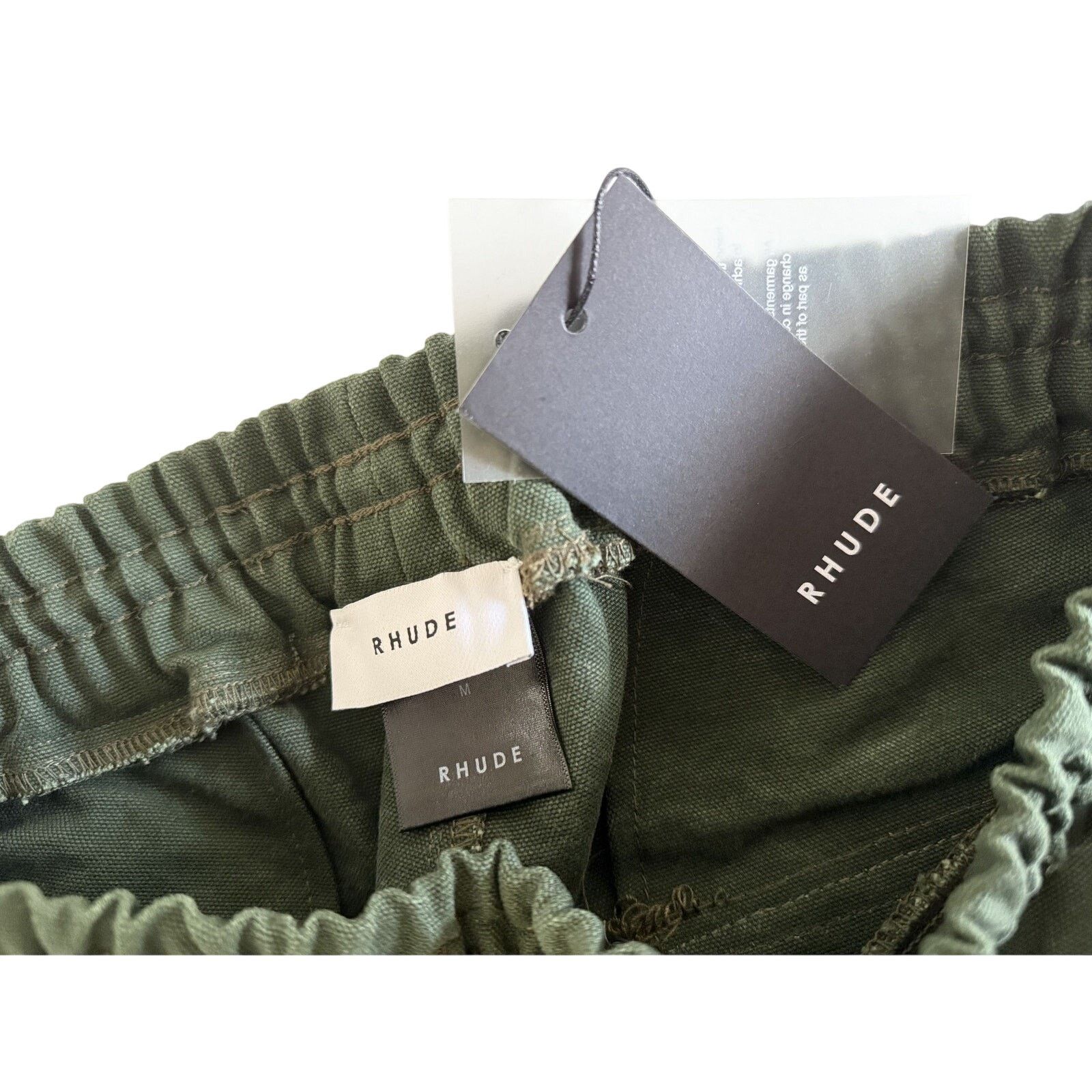 Rhude Rhude Zip Away Cargo Khaki Green Pants Size US 32 / EU 48 - 3 Thumbnail