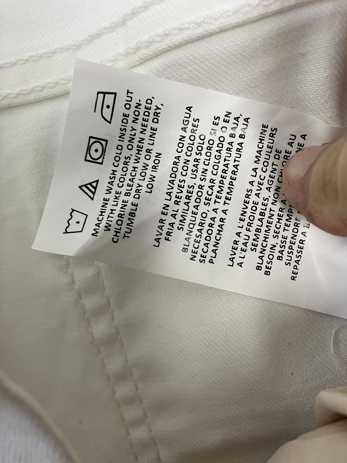 Lee Lee Mid Rise Bermuda Shorts White Size 6M NWT Size 28" / US 6 / IT 42 - 7 Thumbnail