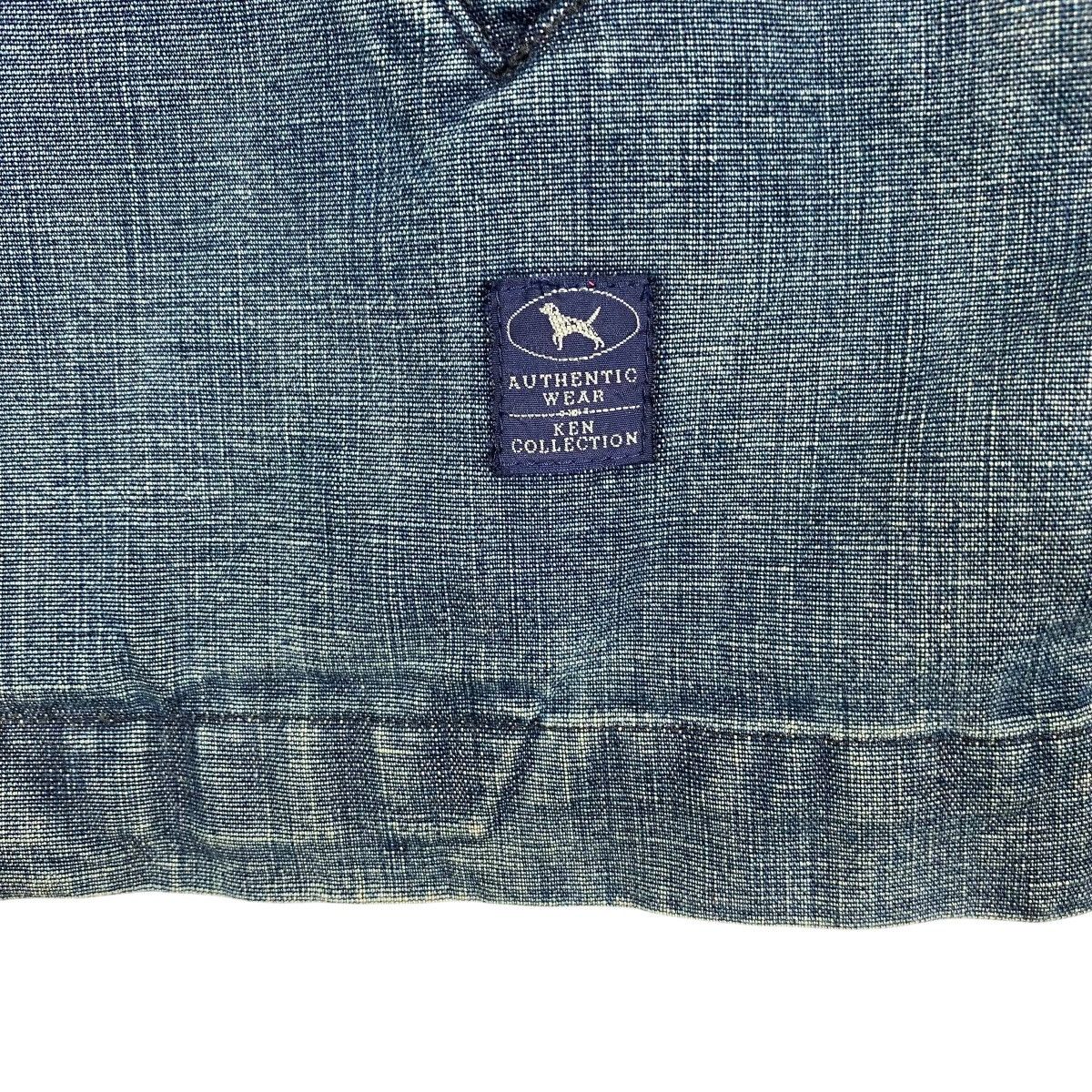 Japanese Brand Vintage Unique Retro Ken Collection indigo denim Zipper Size US L / EU 52-54 / 3 - 5 Thumbnail