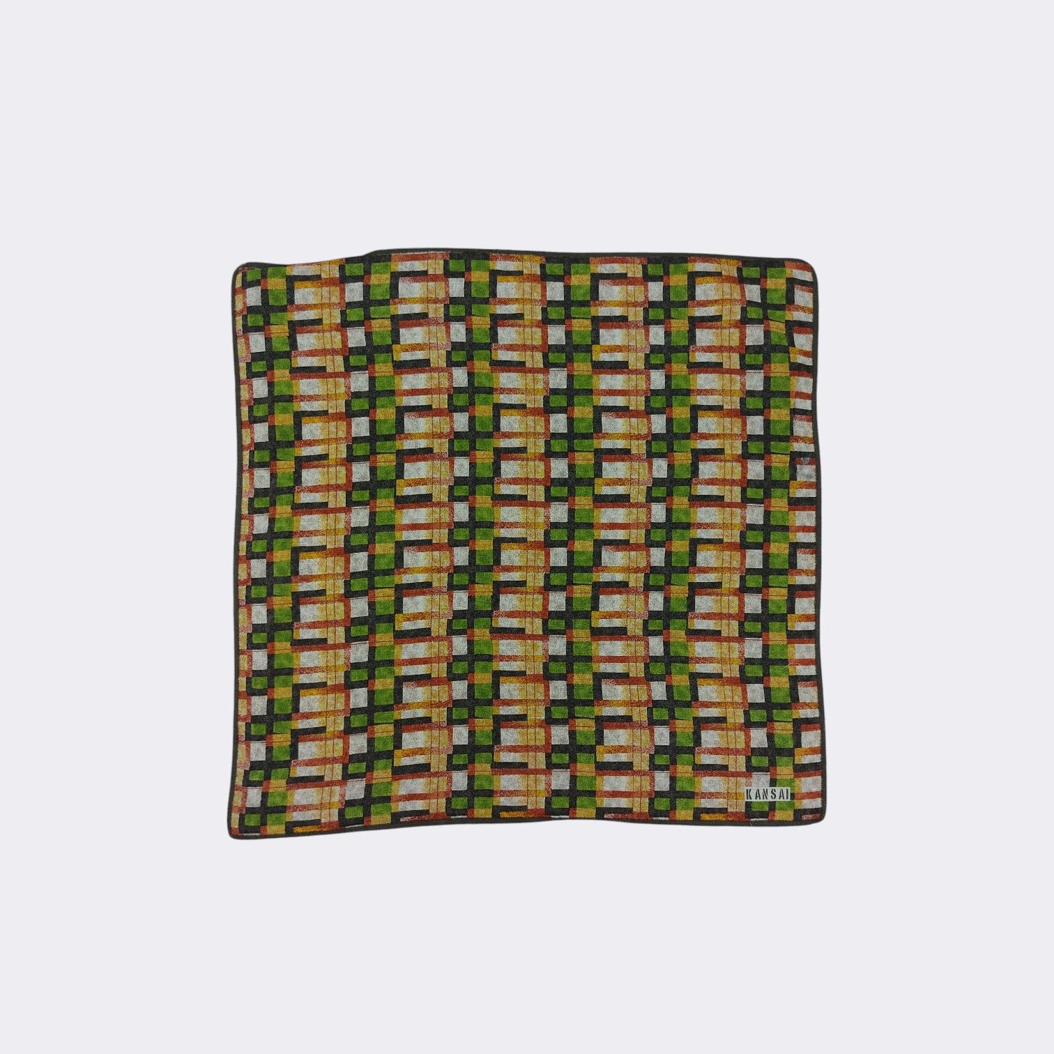 Kansai Yamamoto Vintage Kansai Handkerchief Neckerchief Bandana H415M Size ONE SIZE - 2 Thumbnail