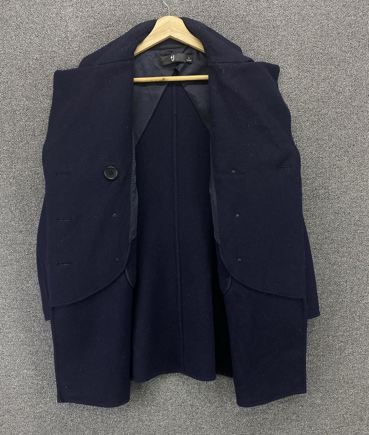 Jil Sander × Uniqlo Jil Sander x Uniqlo Double Breasted Wool Jacket Size US L / EU 52-54 / 3 - 6 Thumbnail