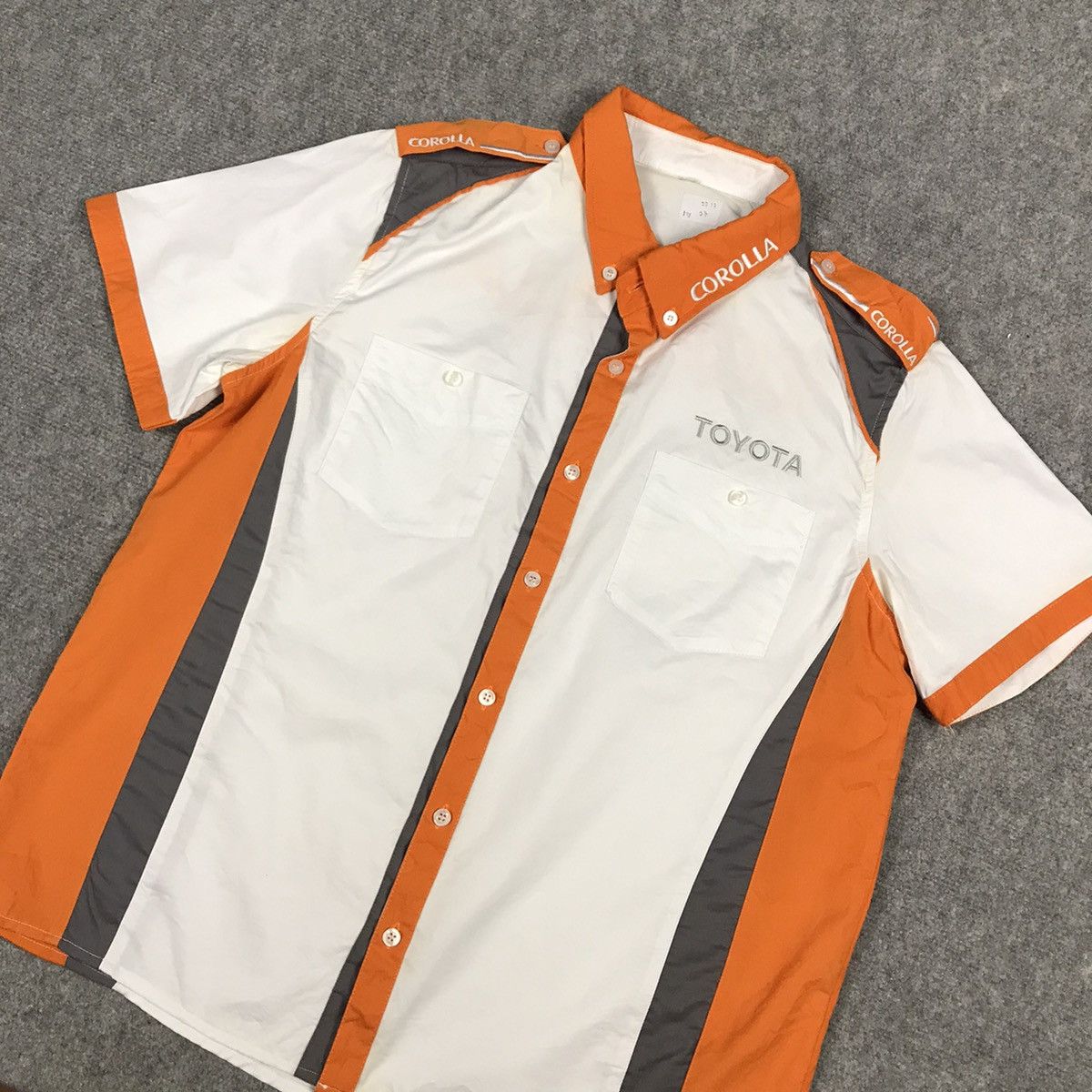 Japanese Brand TOYOTA COROLLA MOTORSPORT BUTTON UP SHIRT Size US L / EU 52-54 / 3 - 4 Thumbnail
