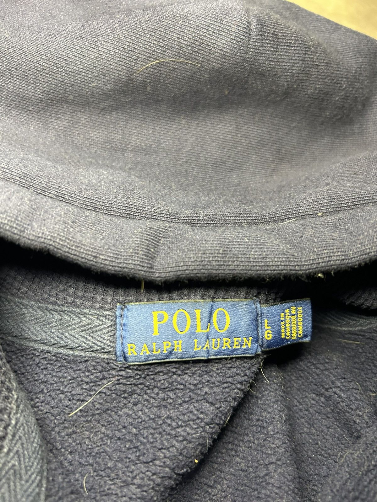Polo Ralph Lauren Zip up Hoodie Polo Ralph Lauren Size US L / EU 52-54 / 3 - 3 Thumbnail