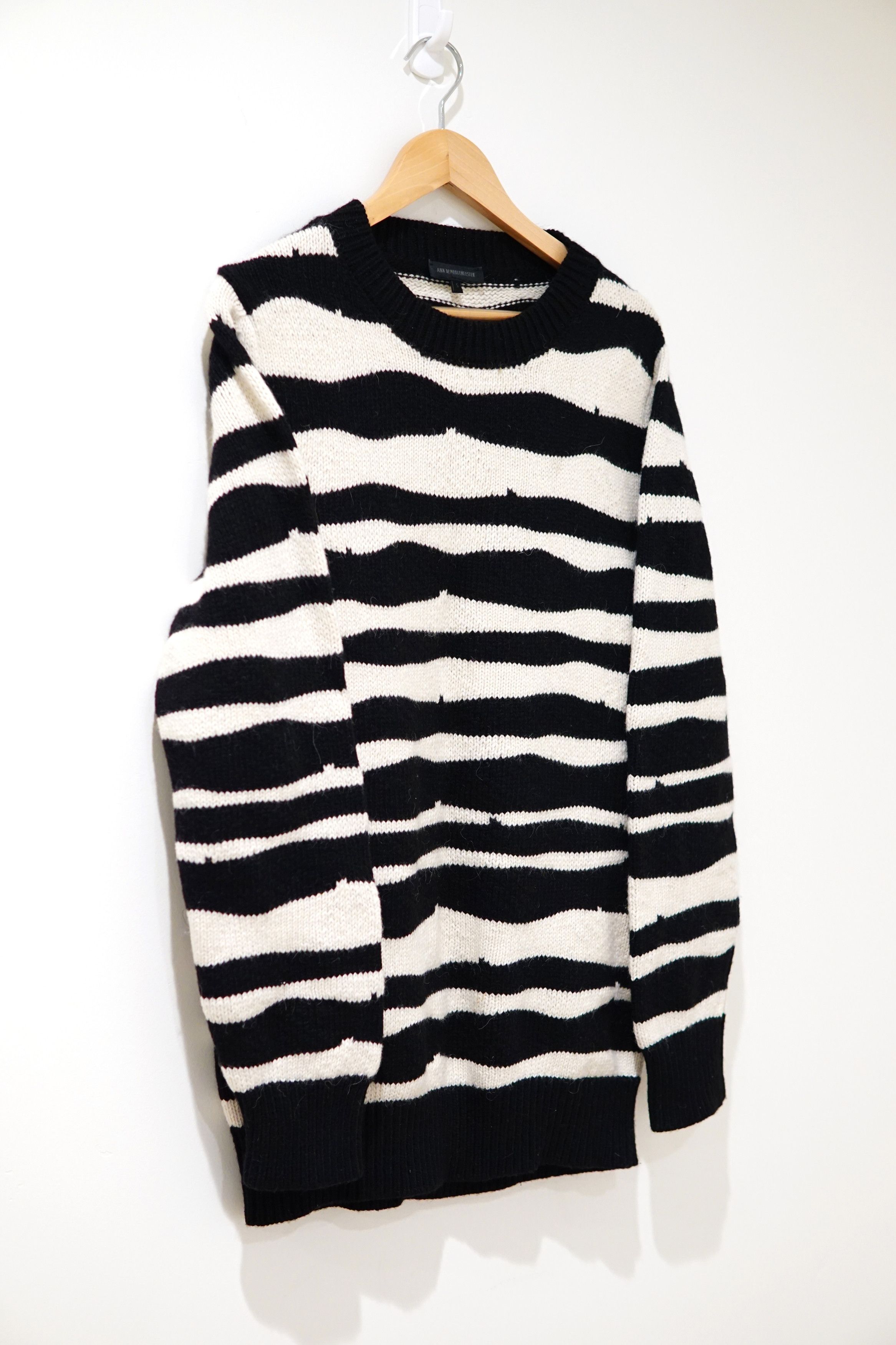 Ann Demeulemeester Striped Wool Knit Size US M / EU 48-50 / 2 - 2 Thumbnail