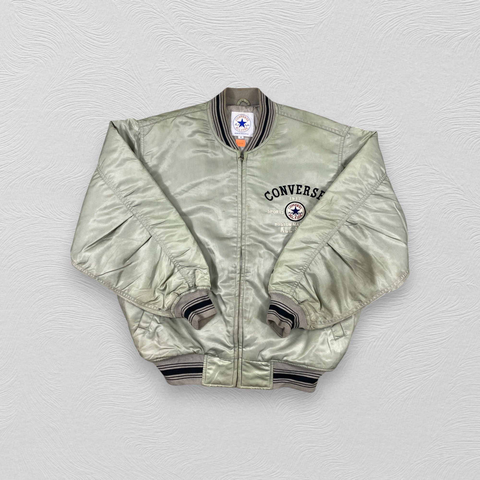 Converse VINTAGE CONVERSE BOMBER JACKET BIG LOGO -J308 Size US M / EU 48-50 / 2 - 4 Thumbnail