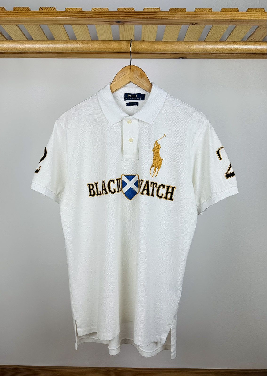 BLACKWATCH POLO ポロシャツ chief keef BLACK WATCH polo ポロシャツ chief keef - メルカリ