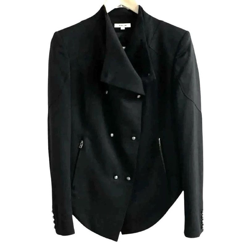 Helmut Lang HELMUT LANG size2 Irregularly shaped jacket coat Size M / US 6-8 / IT 42-44 - 2 Thumbnail