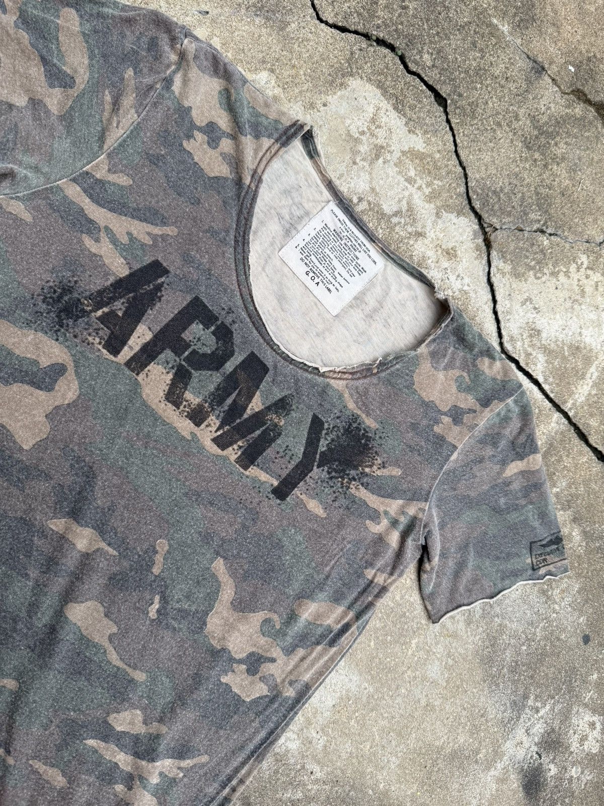 If Six Was Nine G.O.A "Army" T Shirt Size US M / EU 48-50 / 2 - 3 Thumbnail