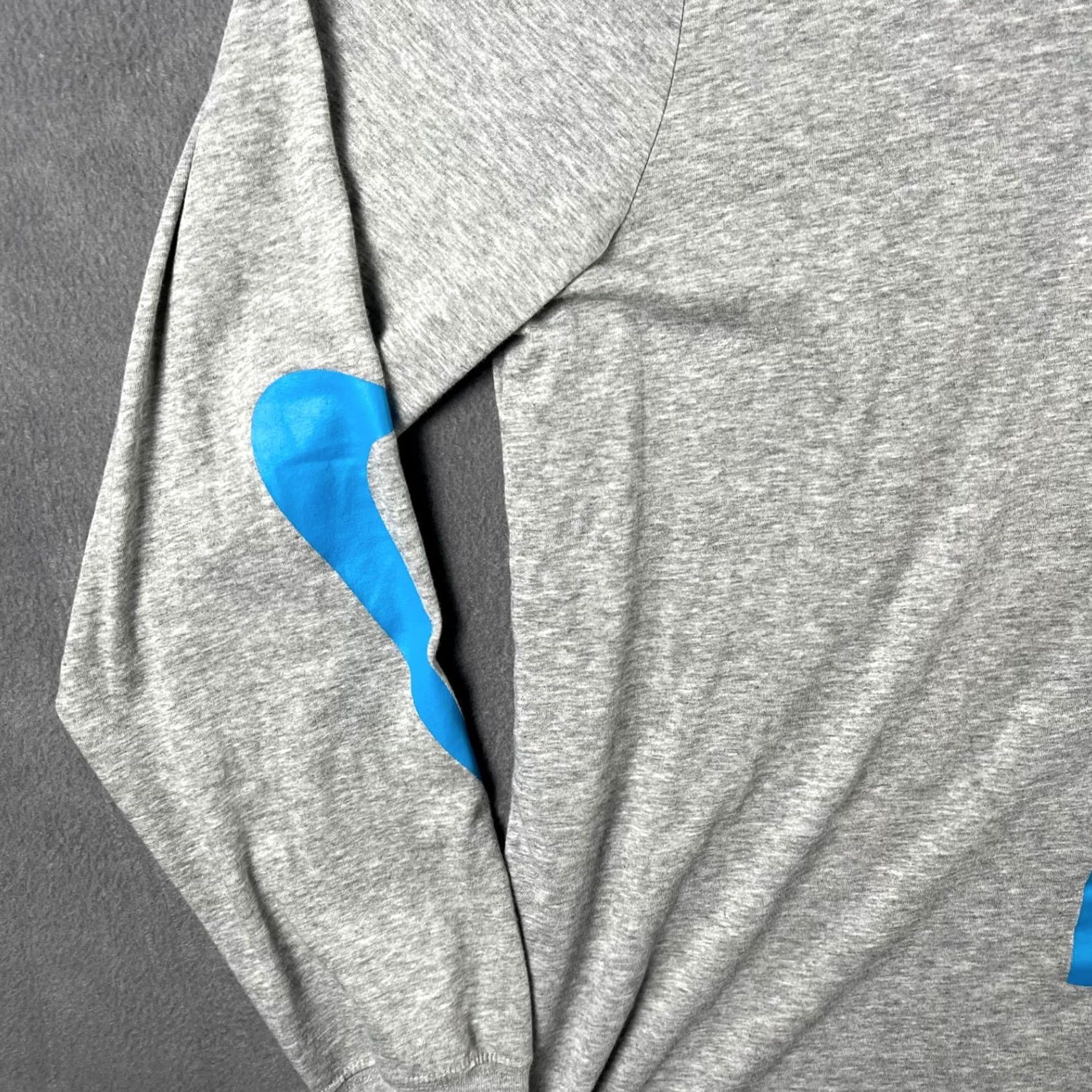 Nike Nike T-Shirt Mens L/S 2XL Gray Dry Fit Elite Athletic Cut Workout Gym Swoosh Size US XXL / EU 58 / 5 - 6 Thumbnail
