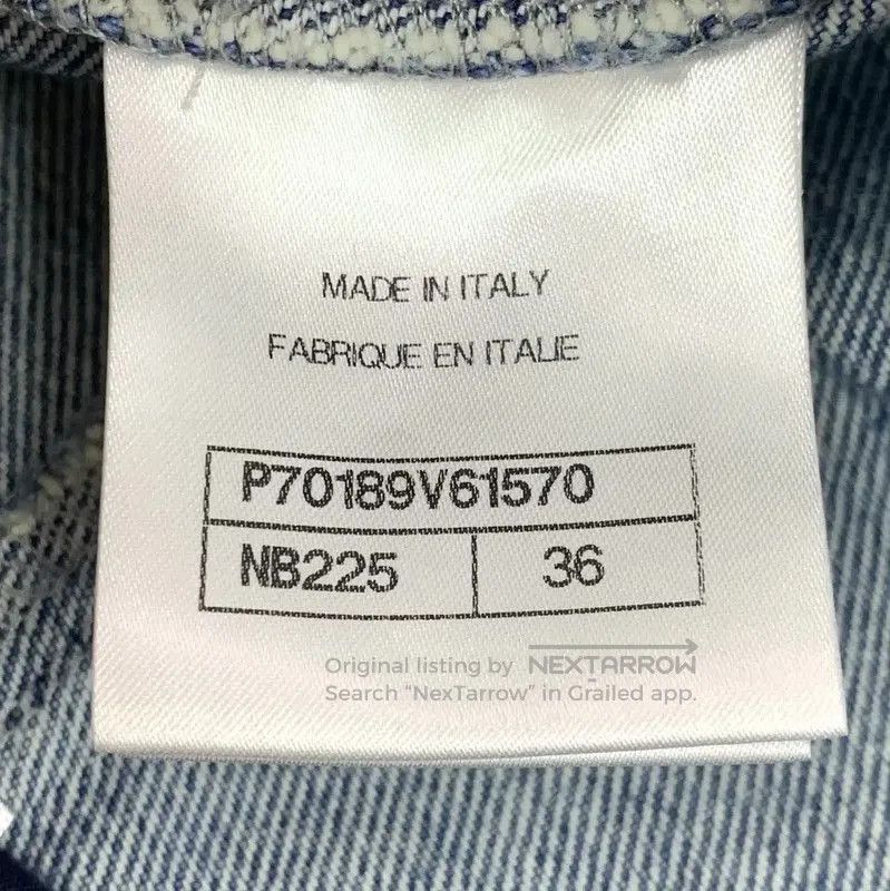 Chanel Chanel Blue Denim Jeans for Women . Size 23" - 6 Thumbnail