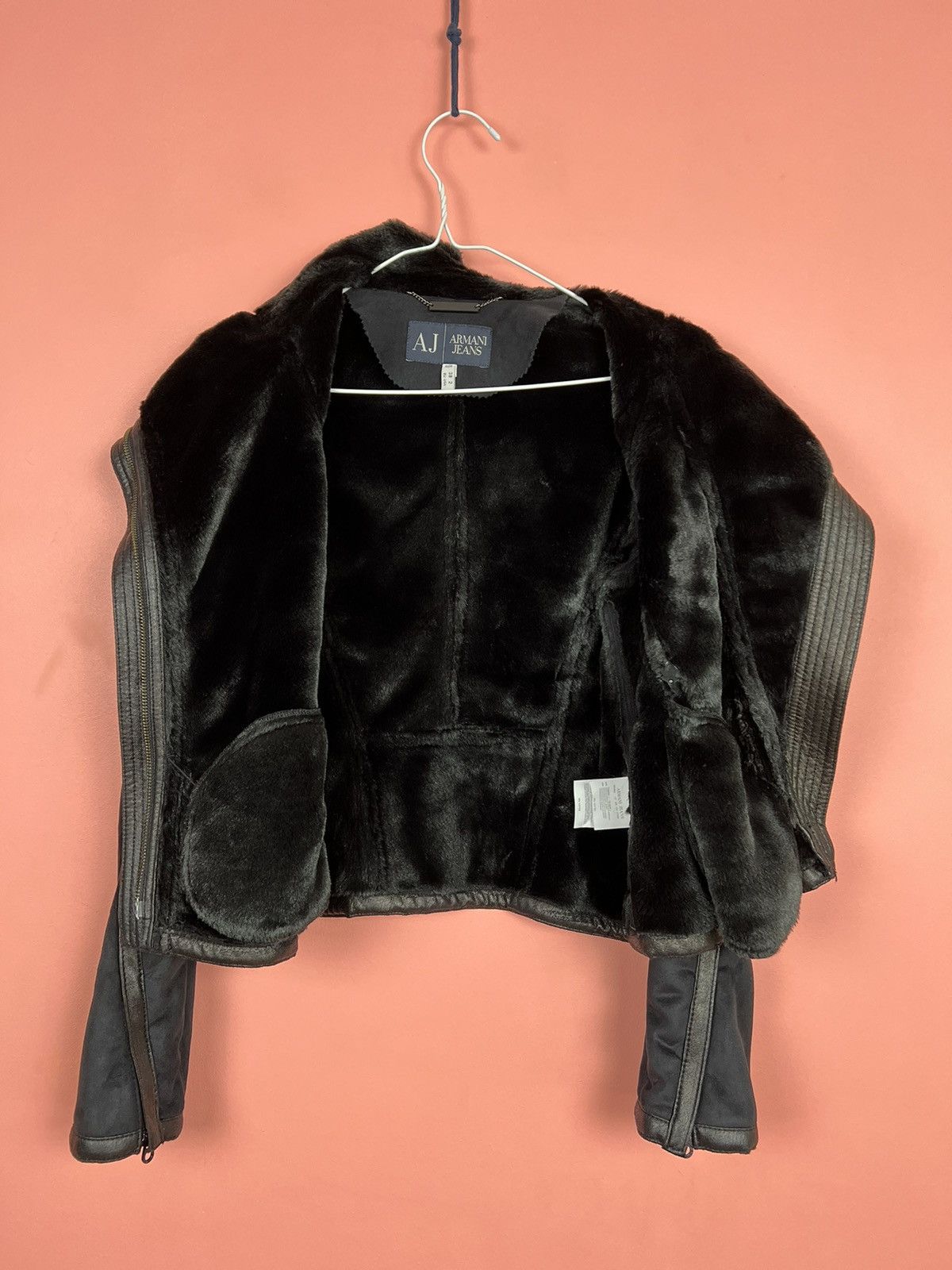 Giorgio Armani Armani jeans jacket y2k black women’s jacket Size XS / US 0-2 / IT 36-38 - 11 Thumbnail